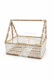 Handwoven Rope Gift Hamper Basket