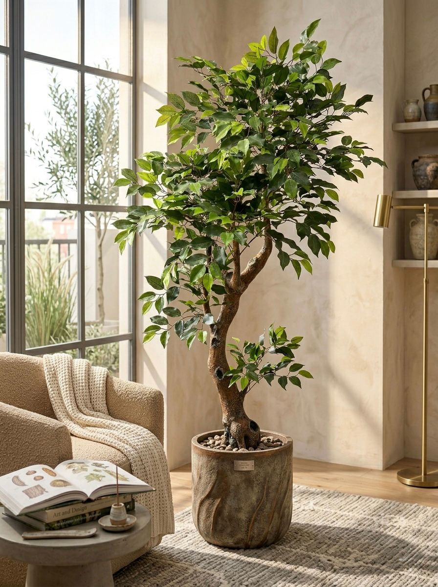 Artificial Ficus Bonsai Tree 6.3ft