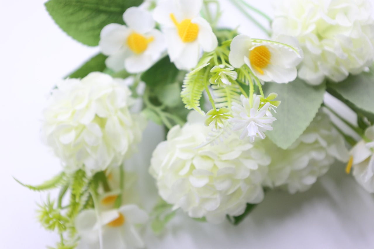 Artificial Dahlia Small Flower Bunches 30cm