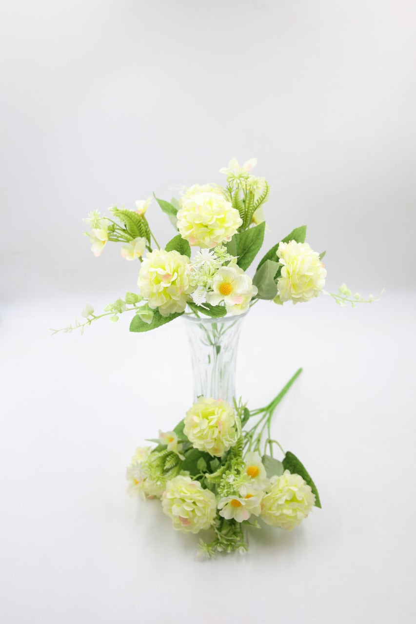 Artificial Dahlia Small Flower Bunches 30cm