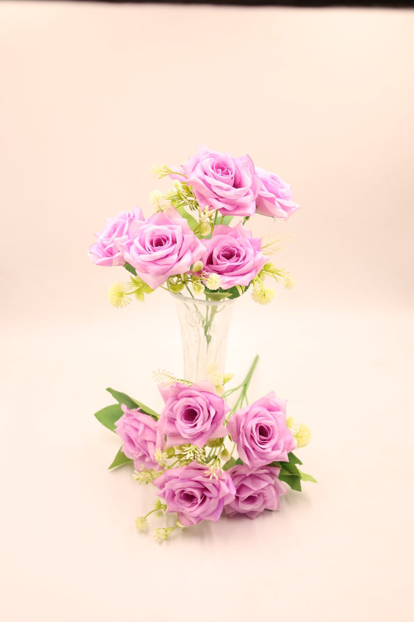 Artificial Essence of Rose flower Bunches 35cm