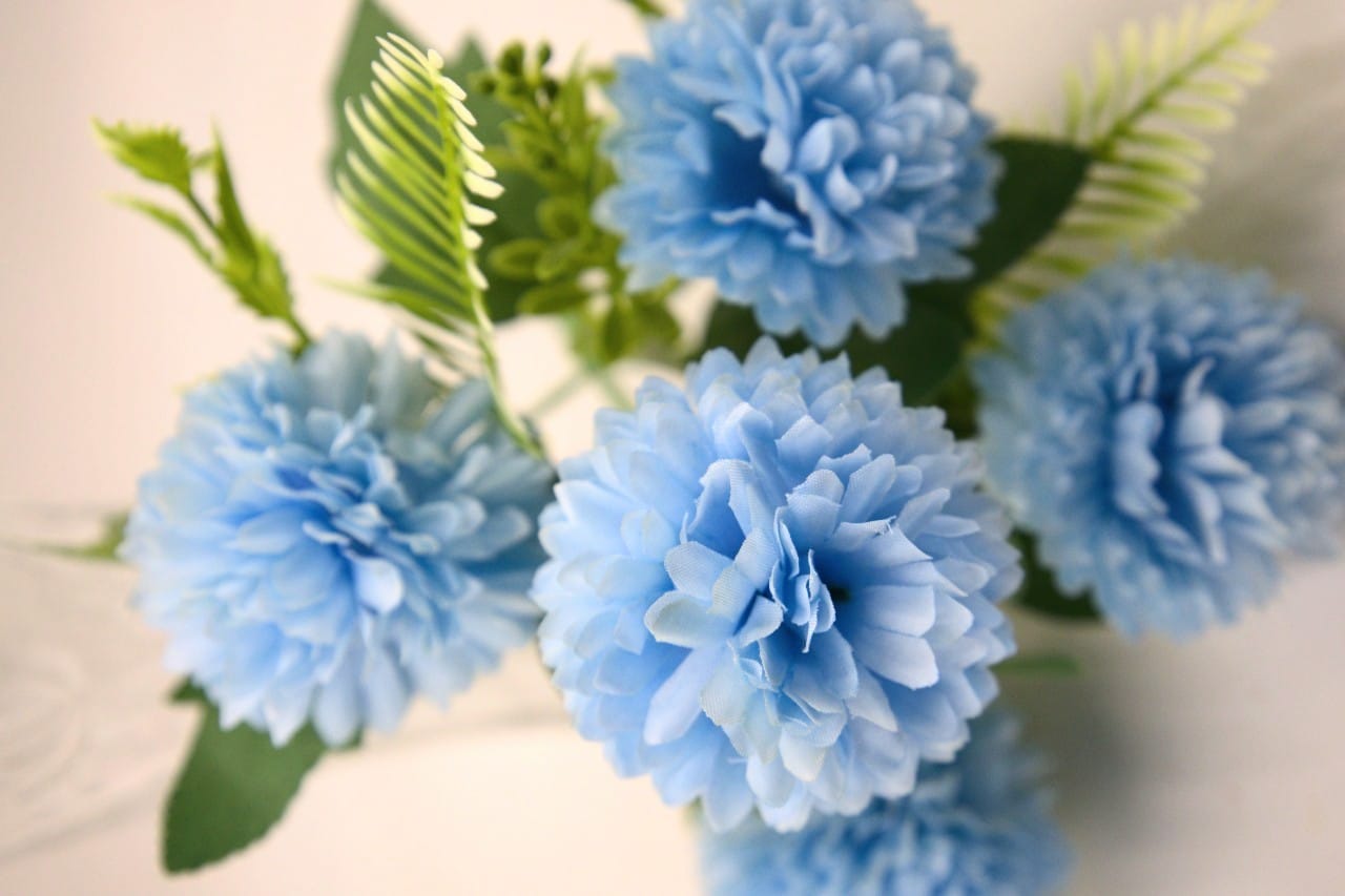 Artificial Mum Flower Bunches 30cm