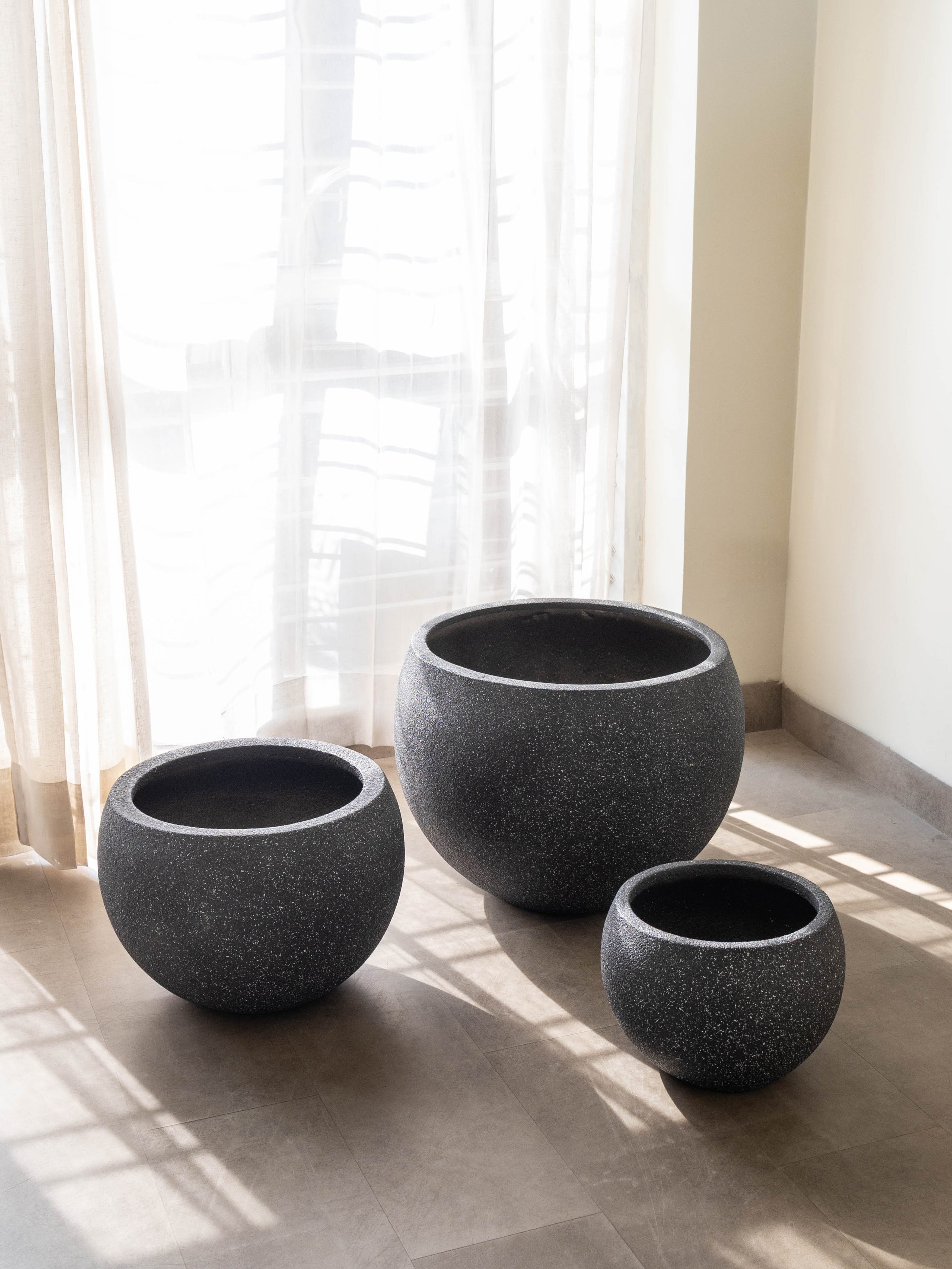 Zenith Planters - Grey