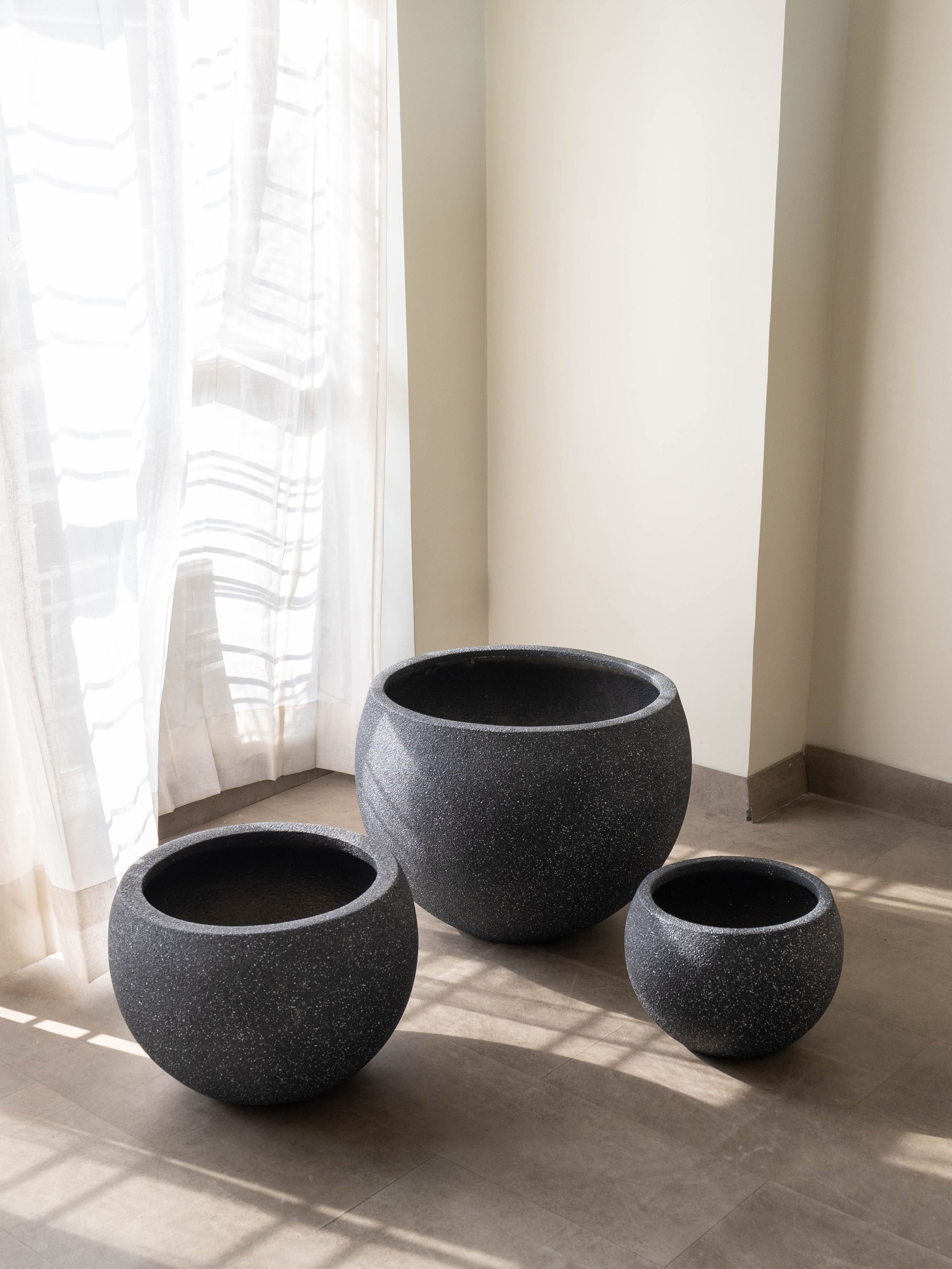 Zenith Planters - Grey