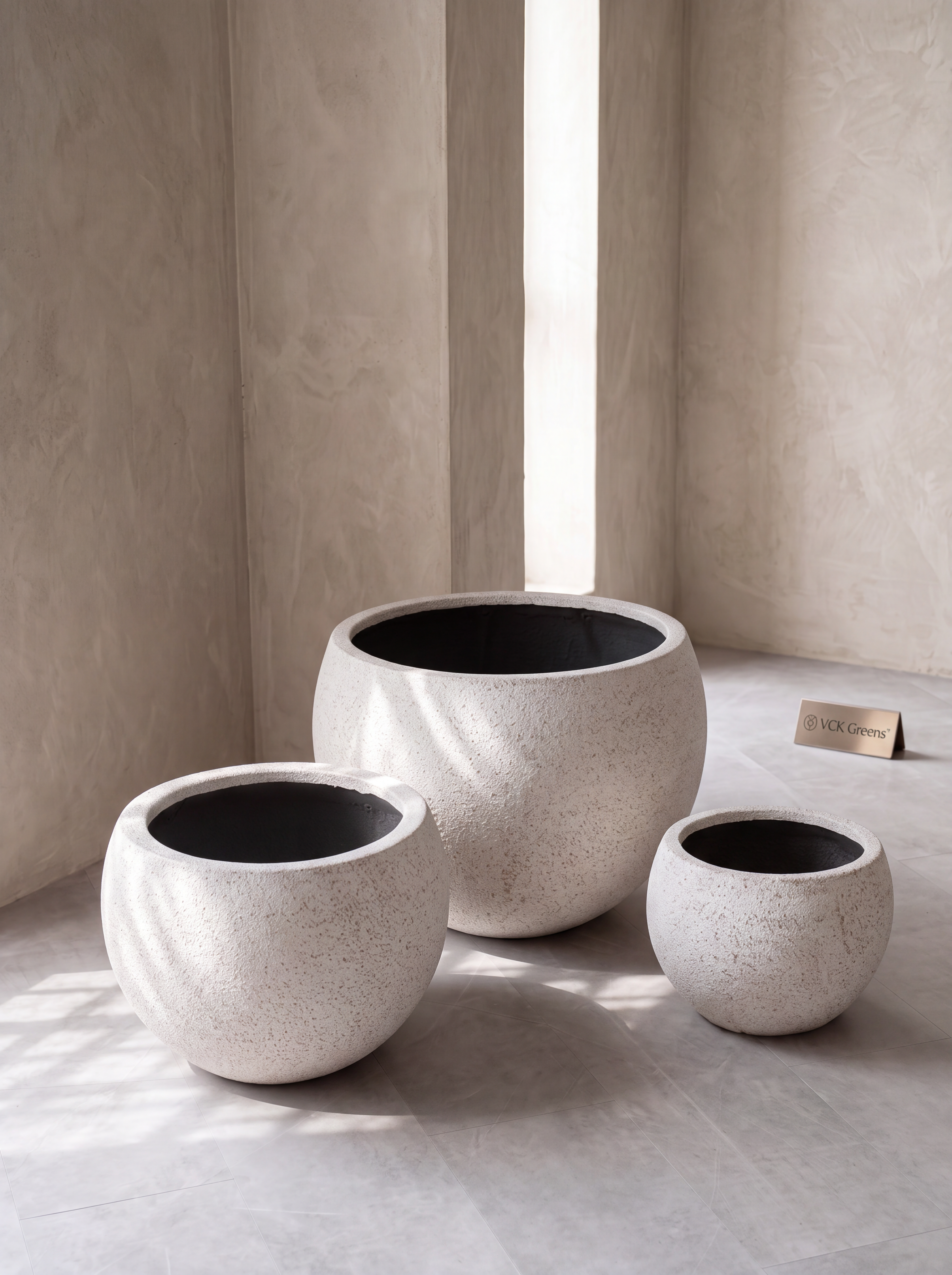 Zenith Planters - White