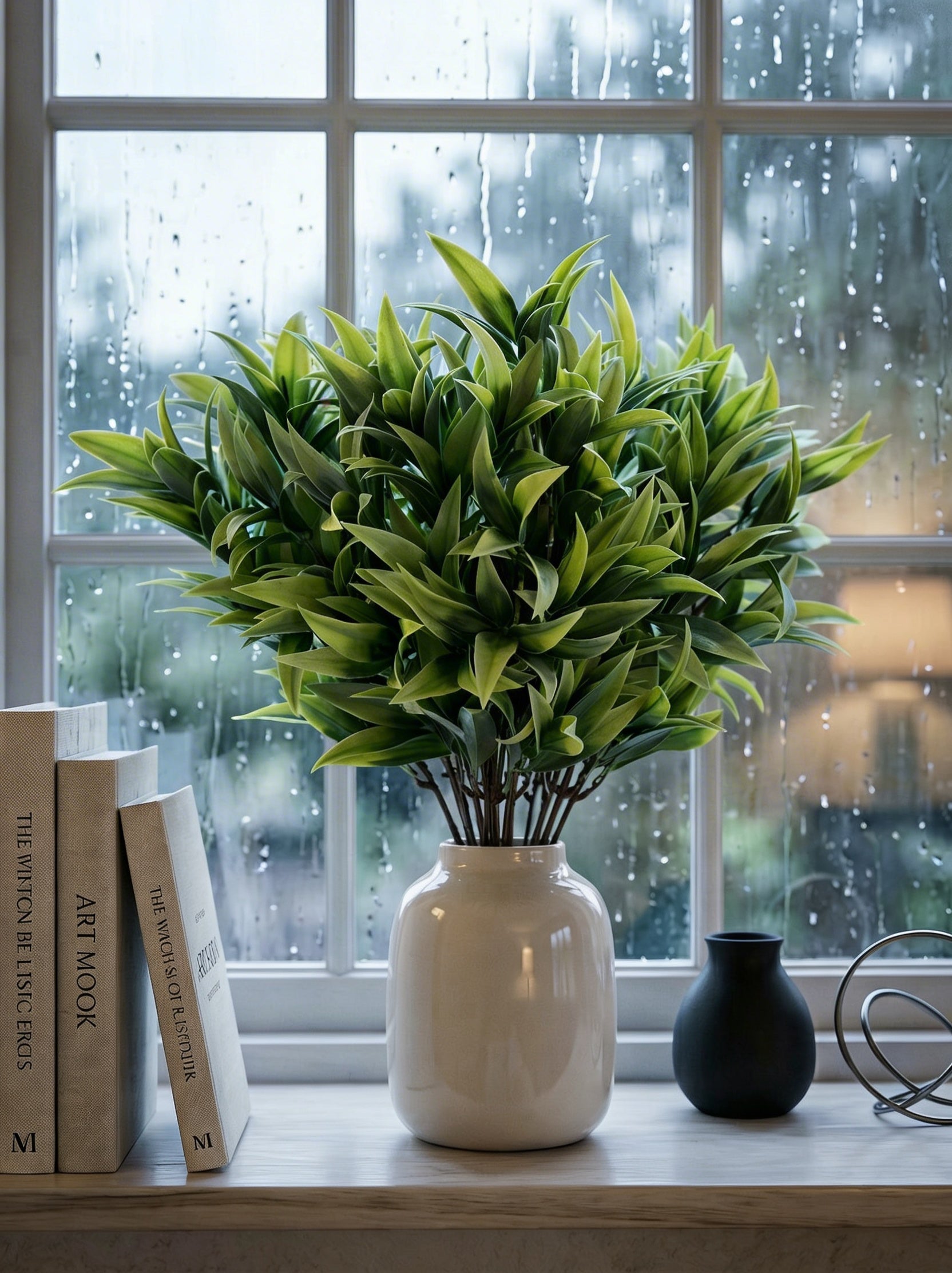 Artificial Yucca Leaf Bunches (Set of 2)