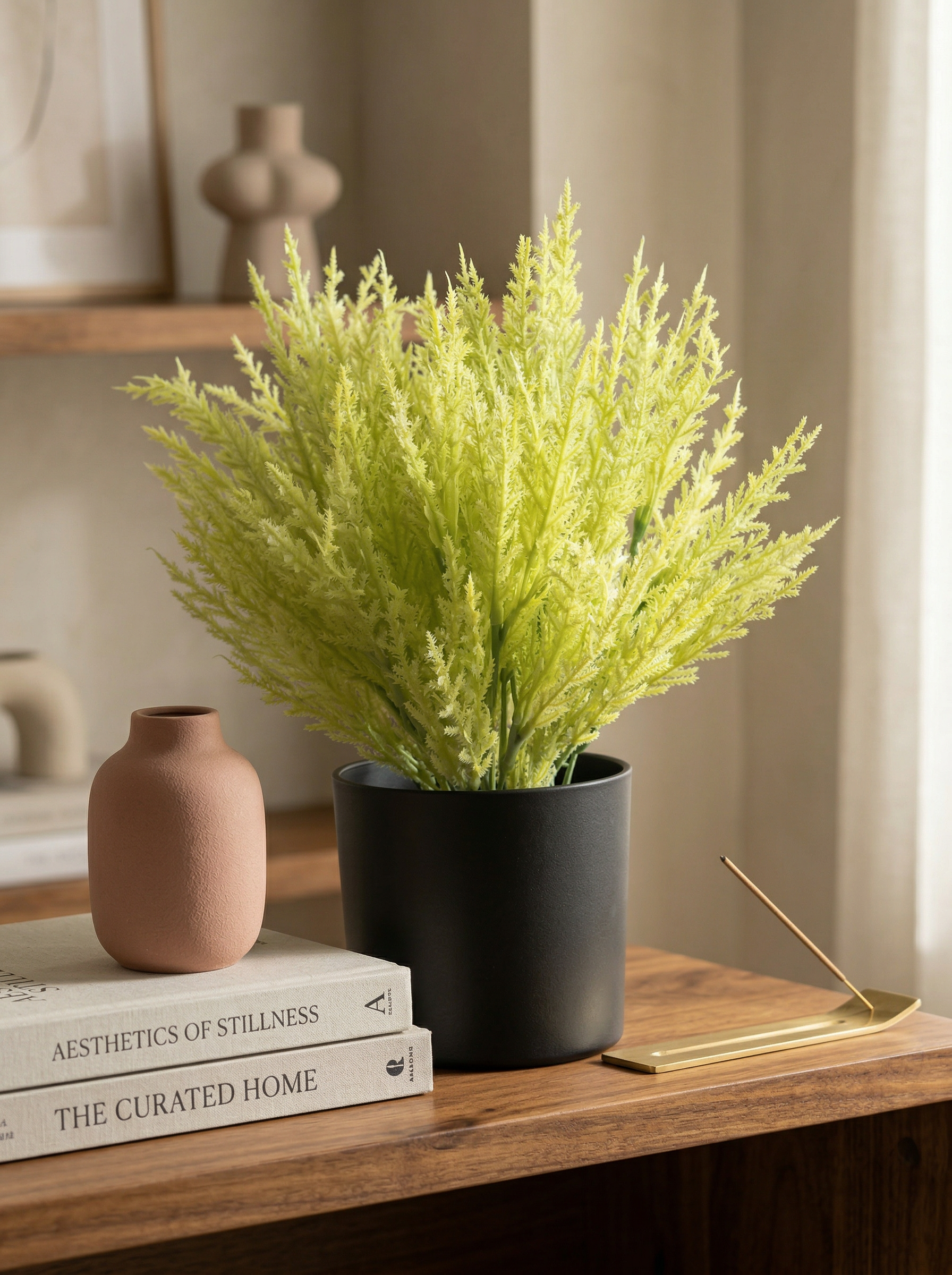 Artificial Oriental Leaf Bunch (Set of 3)