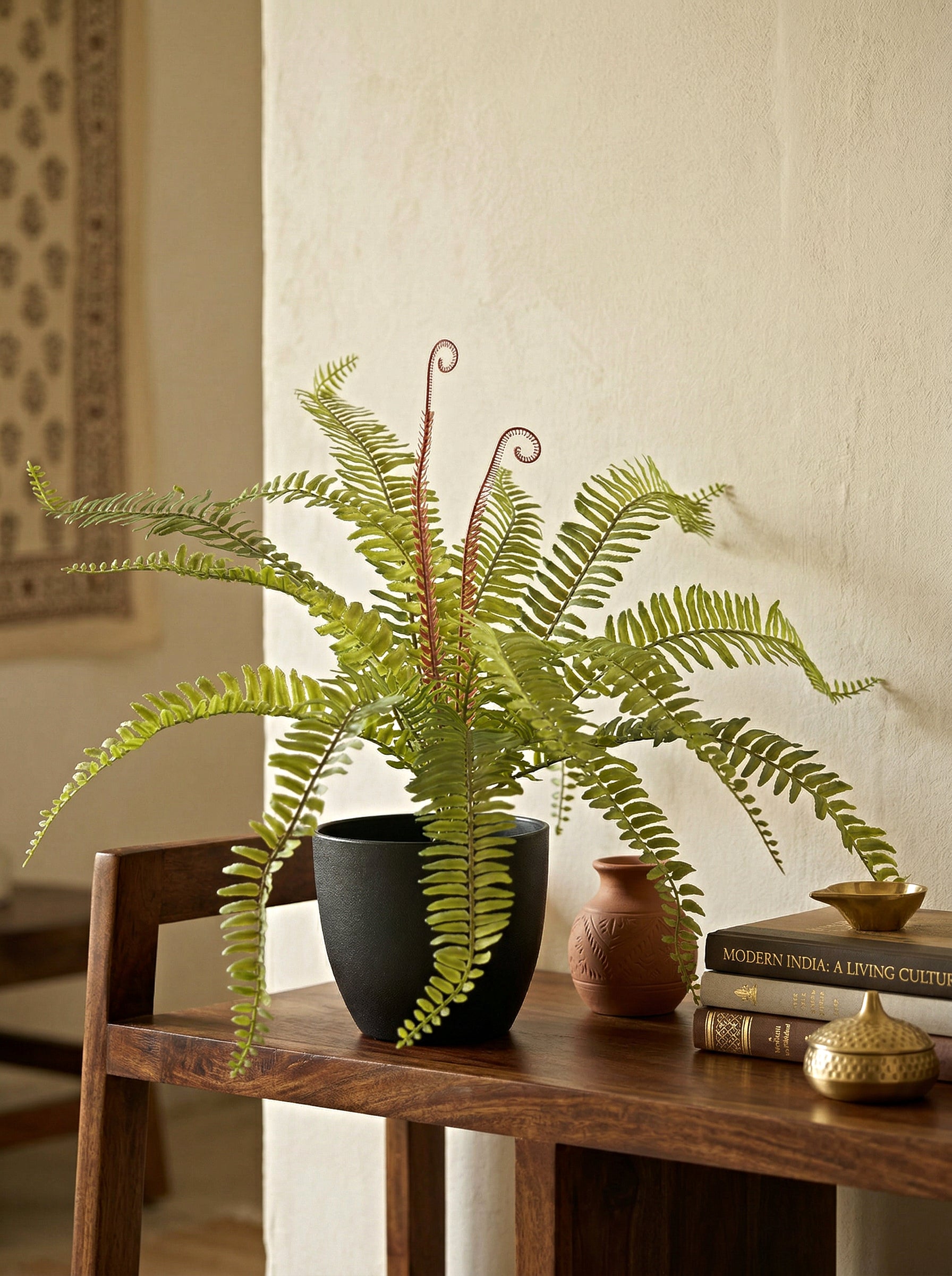 Artificial Fern Leaf Bunch 1.9ft