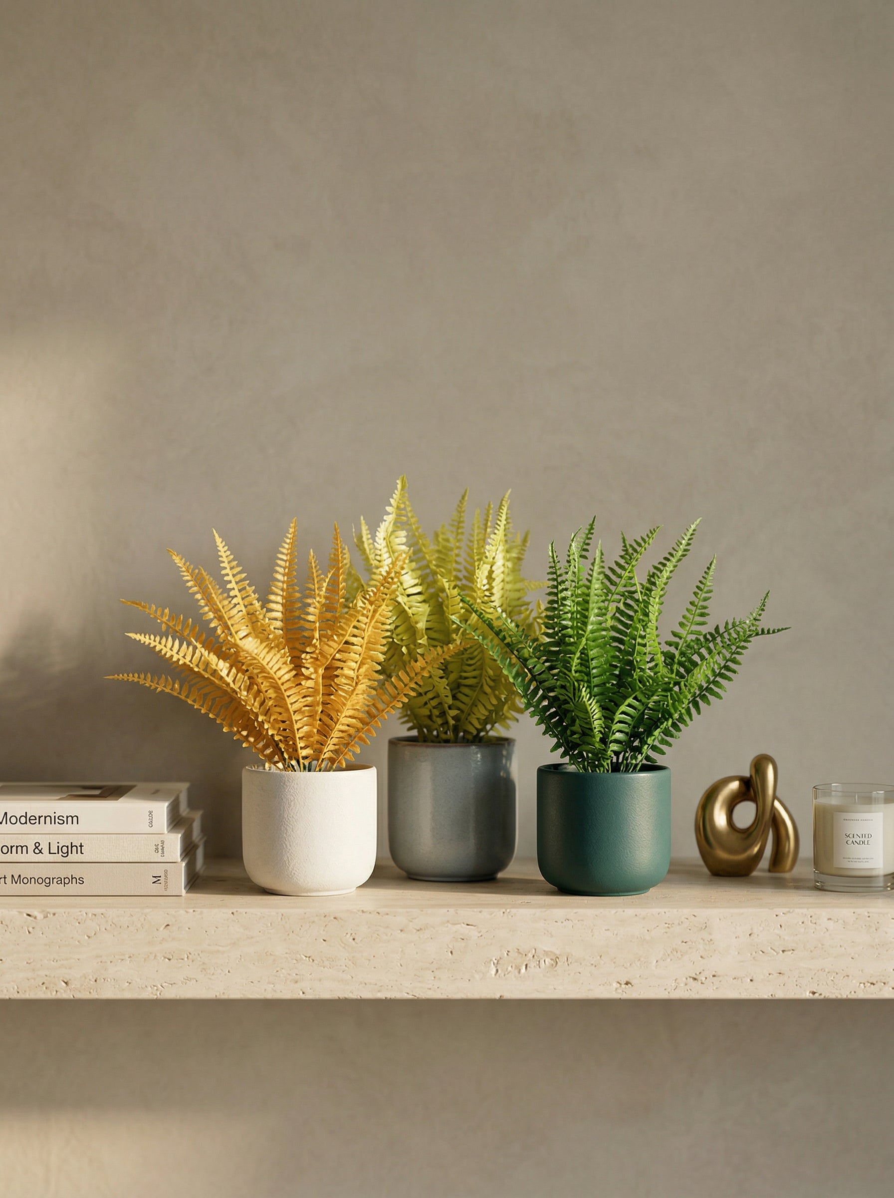 Artificial Fern Bunch (Set of 3)