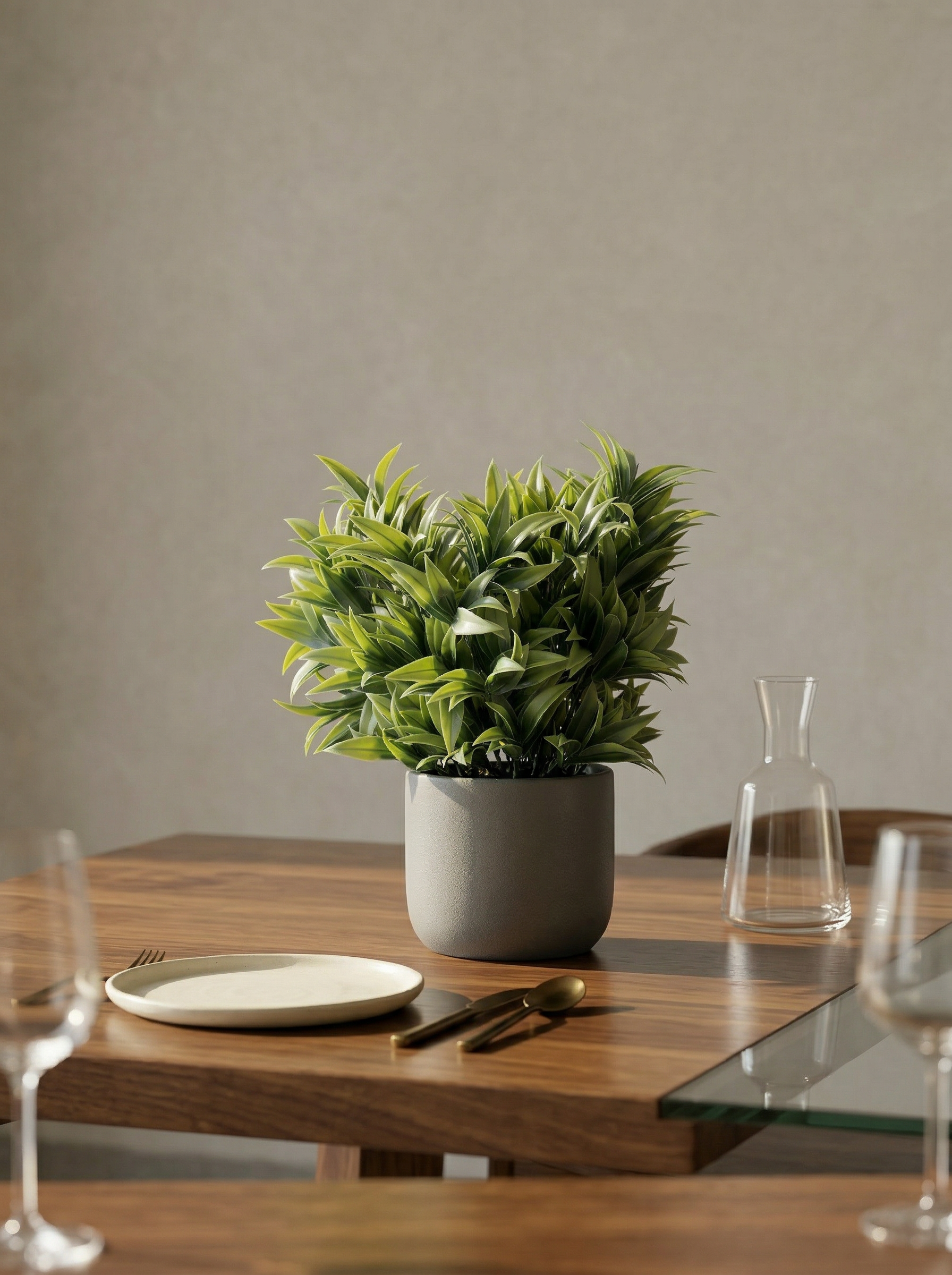 Artificial Yucca Leaf Bunches (Set of 2)