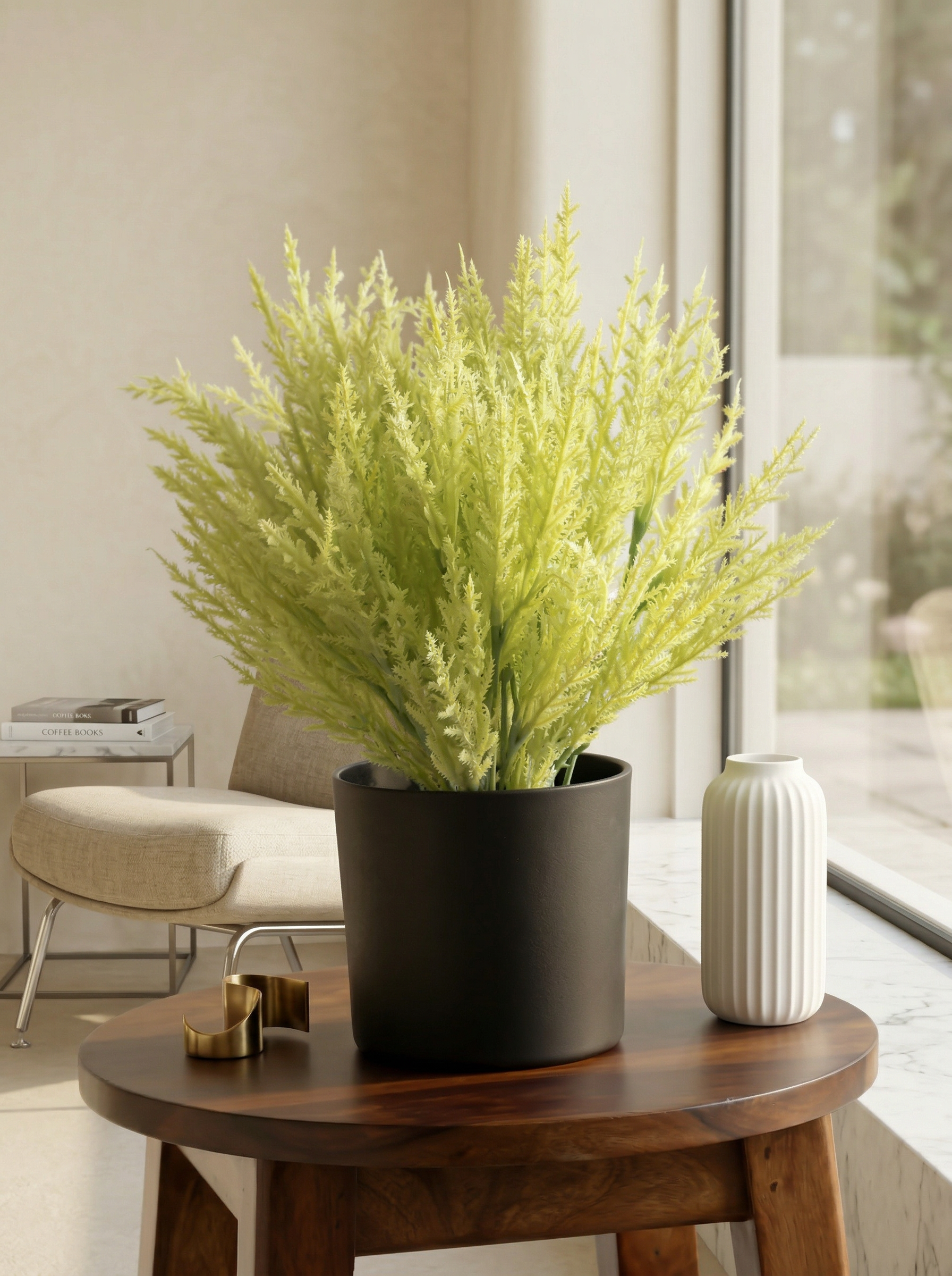 Artificial Oriental Leaf Bunch (Set of 3)
