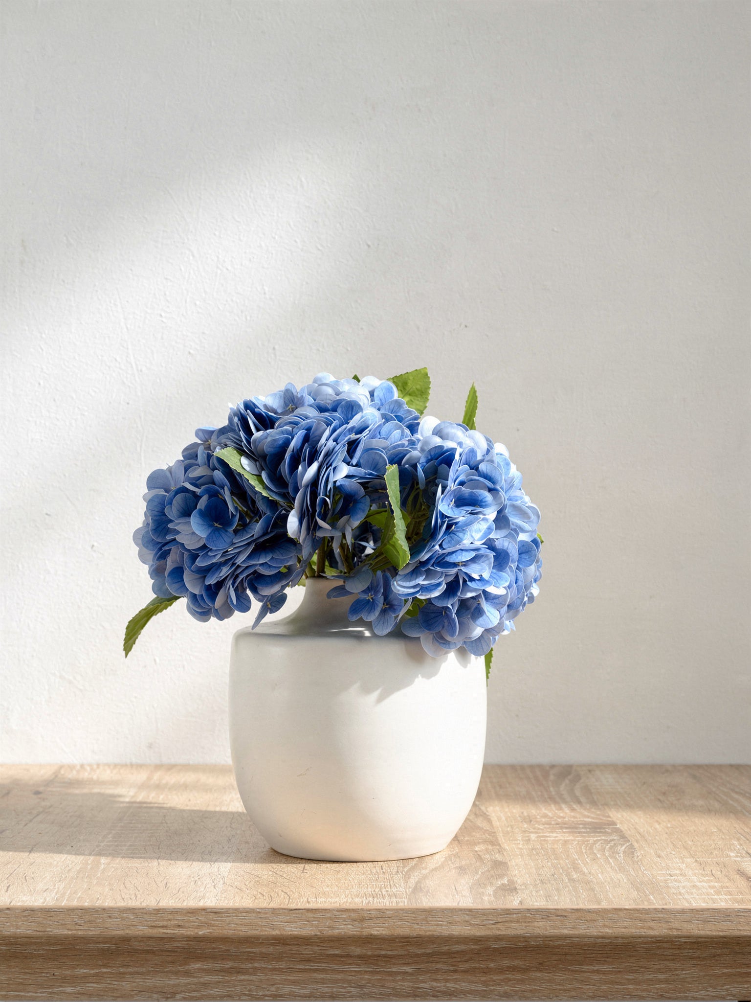 Artificial Hydrangea Flower Stems (Set of 2)