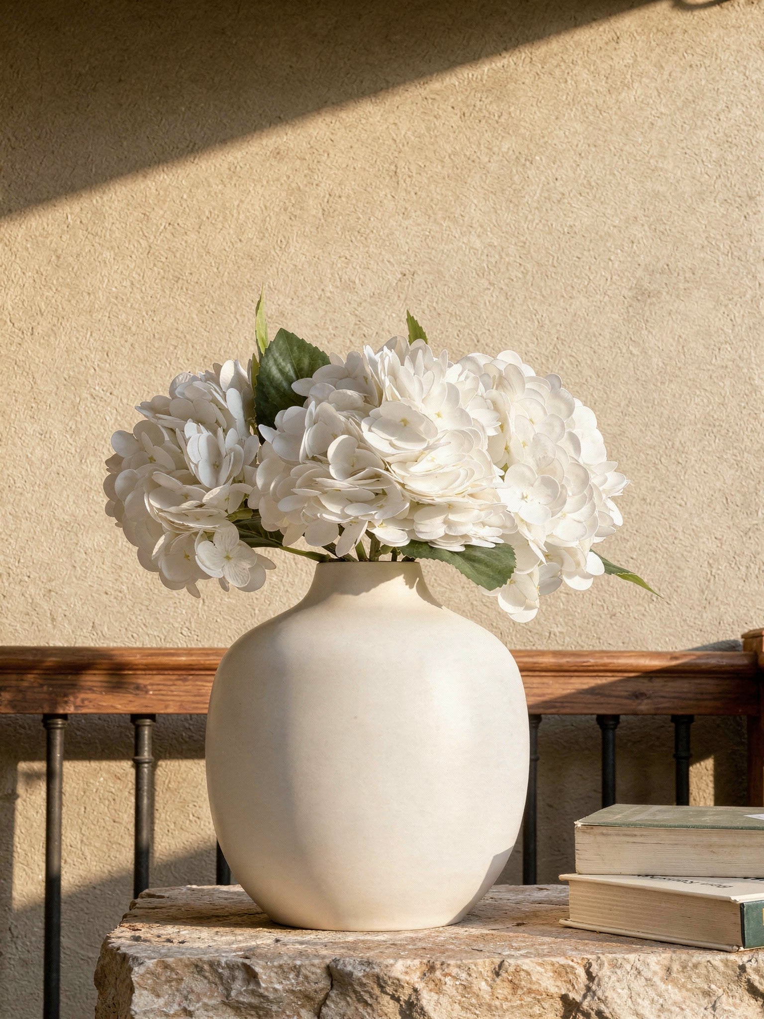 Artificial Hydrangea Flower Stems (Set of 2)