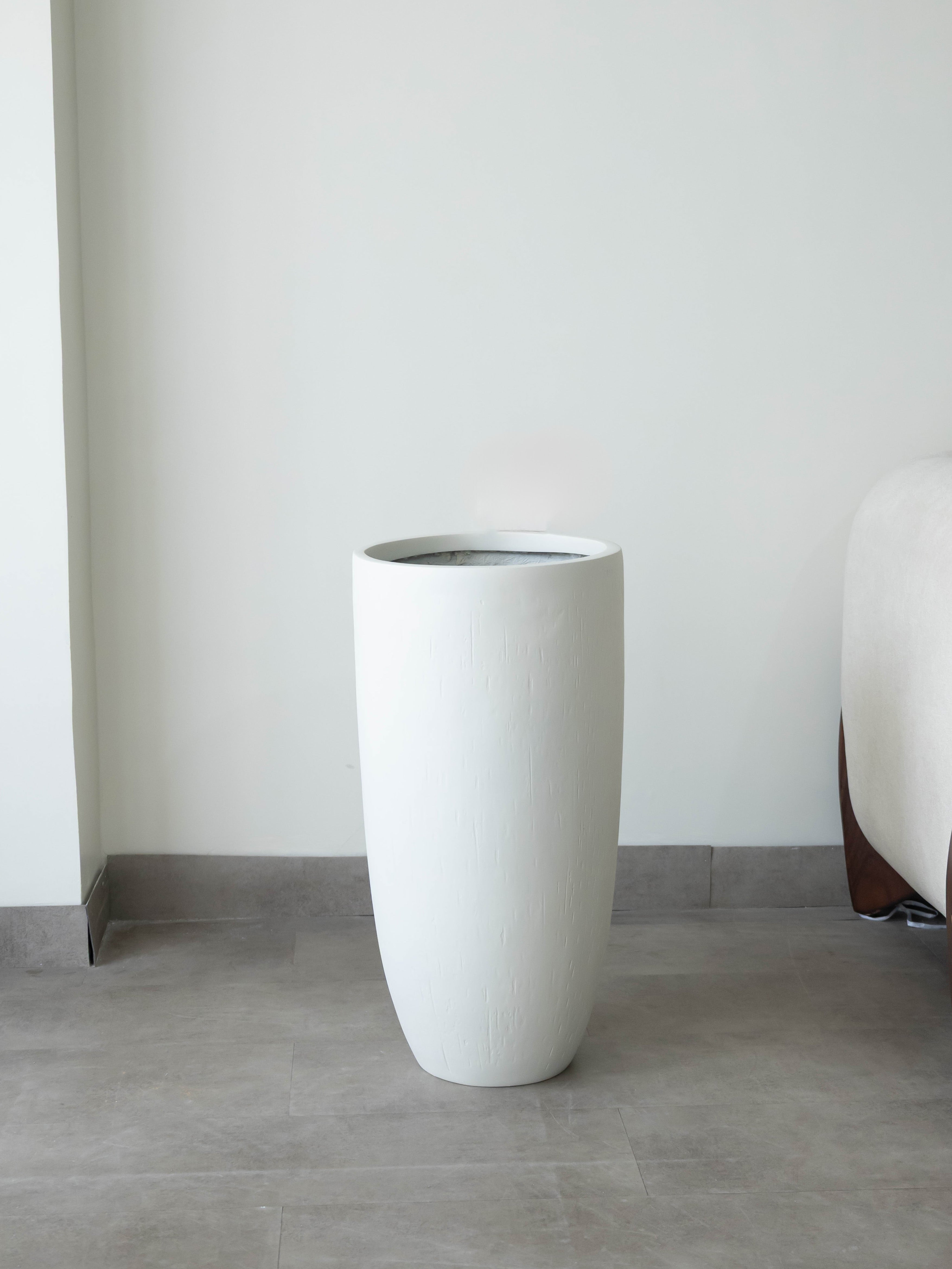 Soren Fiber Planter – White