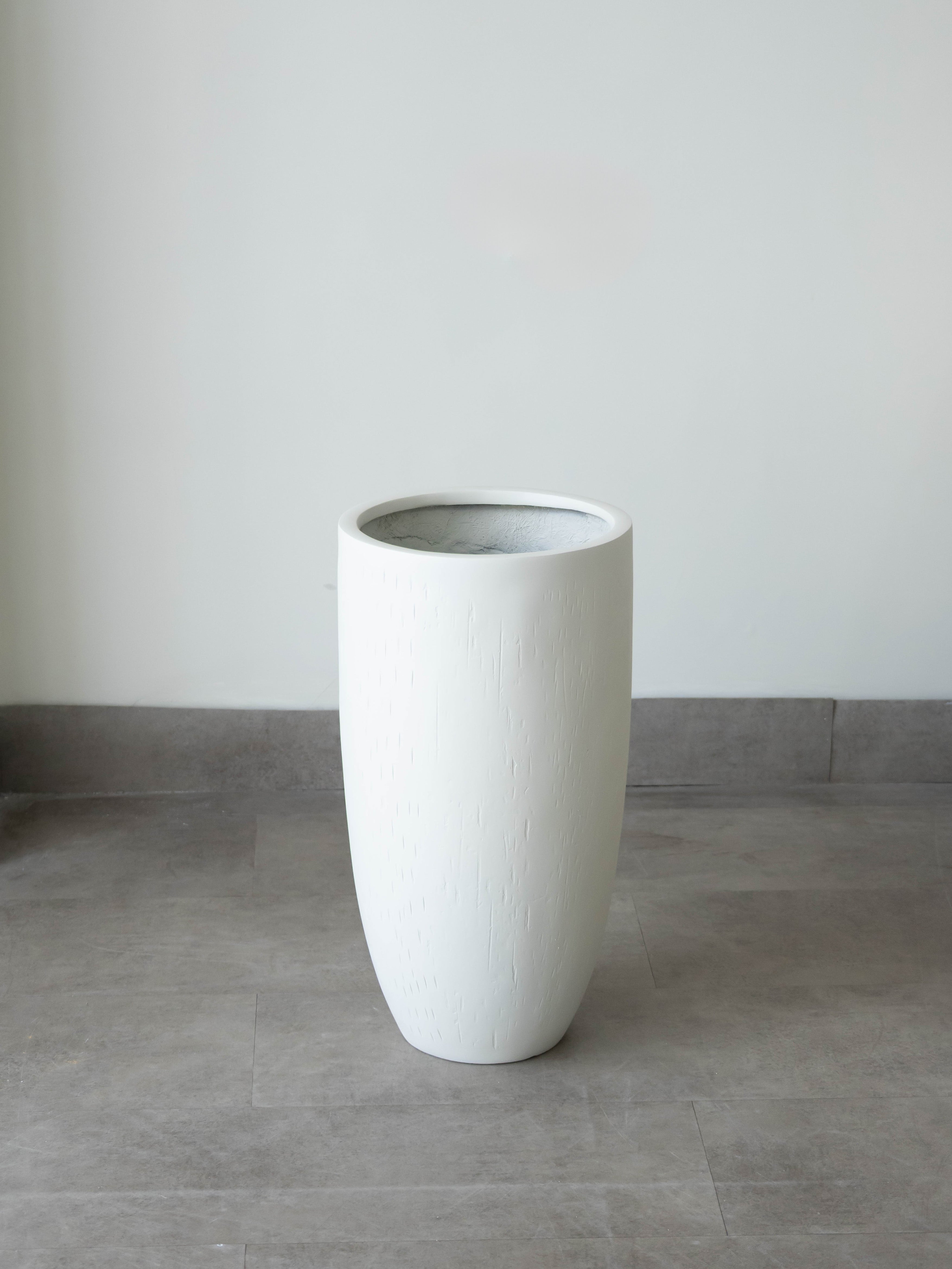 Soren Fiber Planter – White