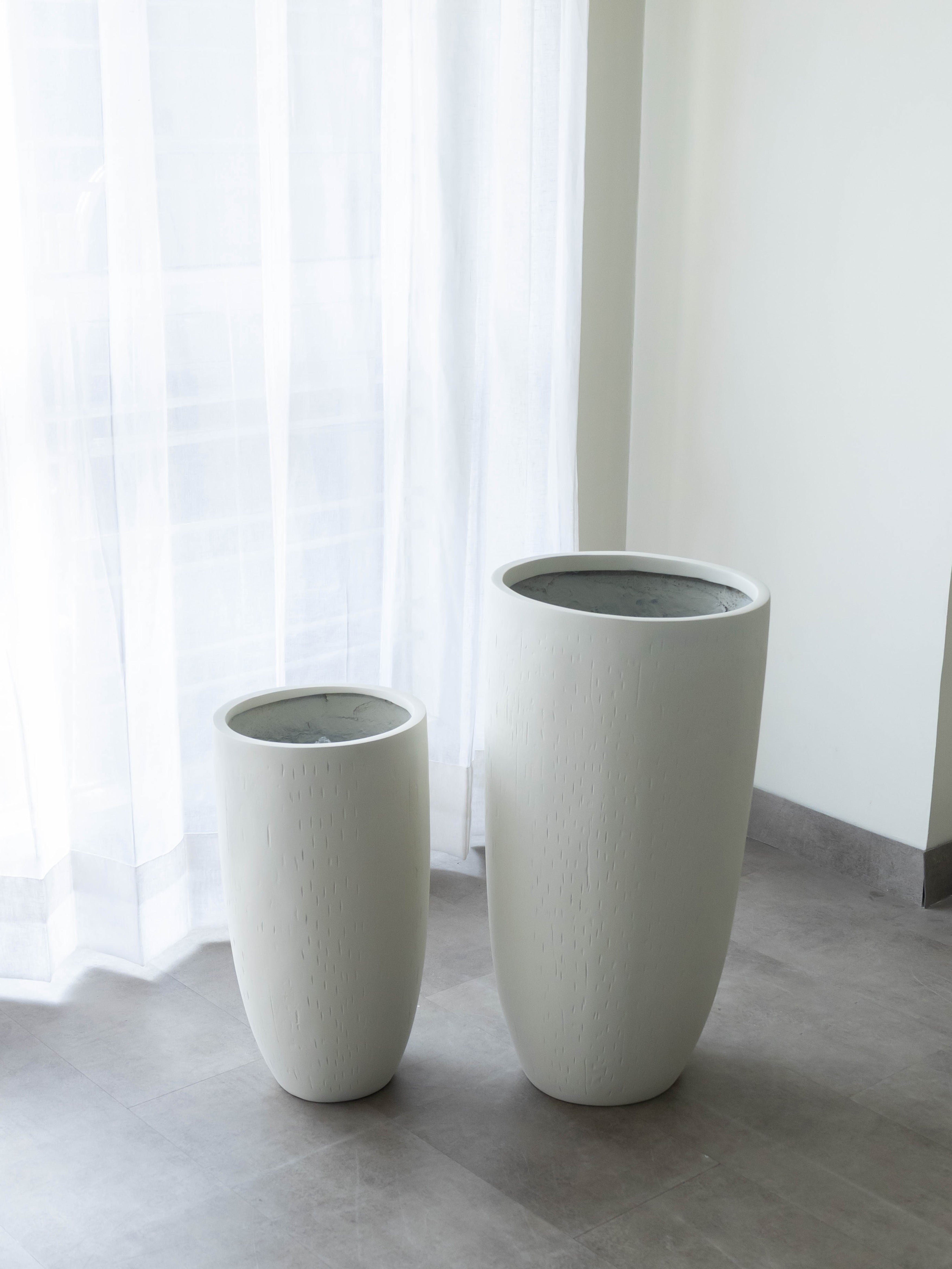 Soren Fiber Planter – White