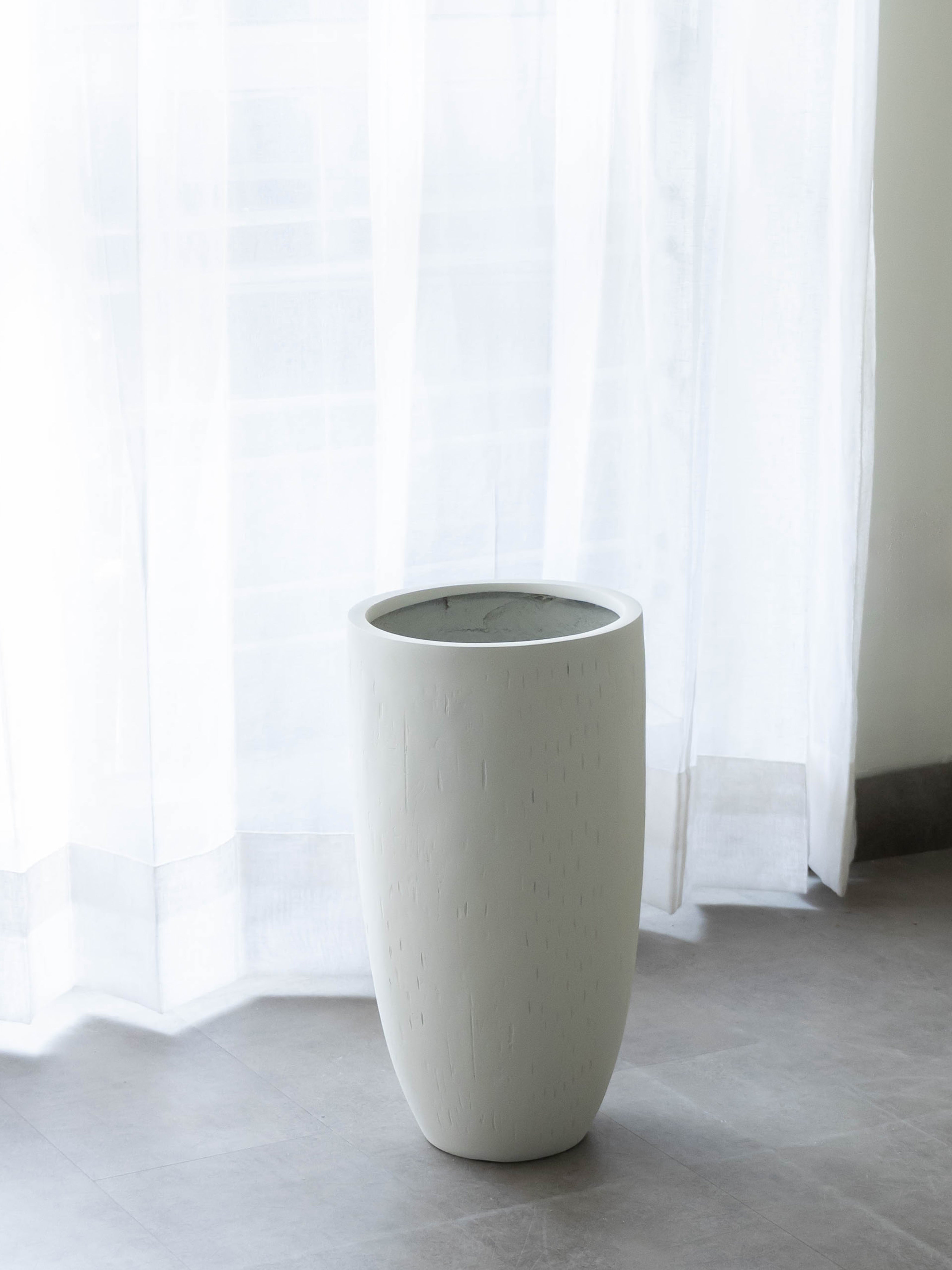 Soren Fiber Planter – White