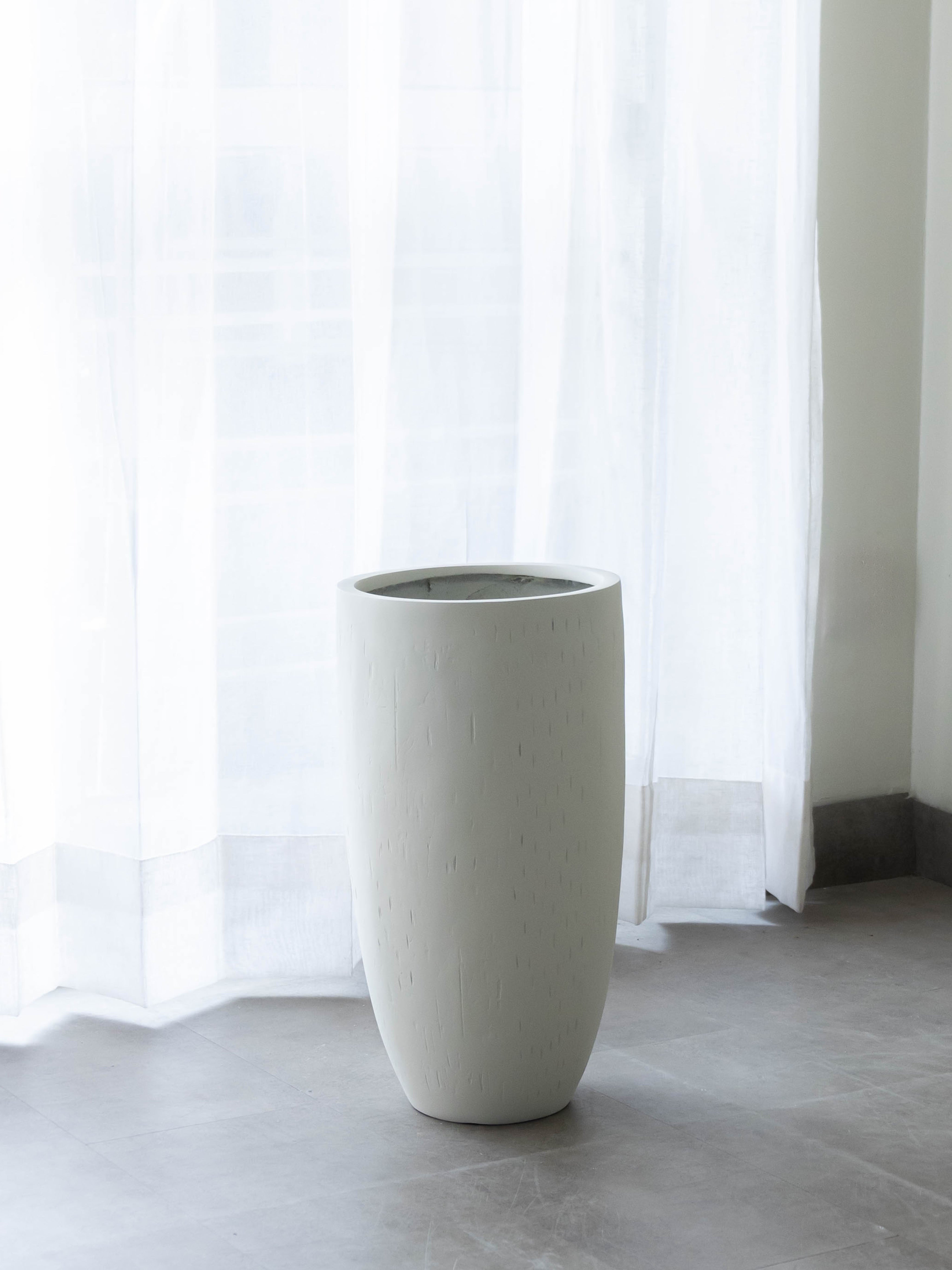 Soren Fiber Planter – White