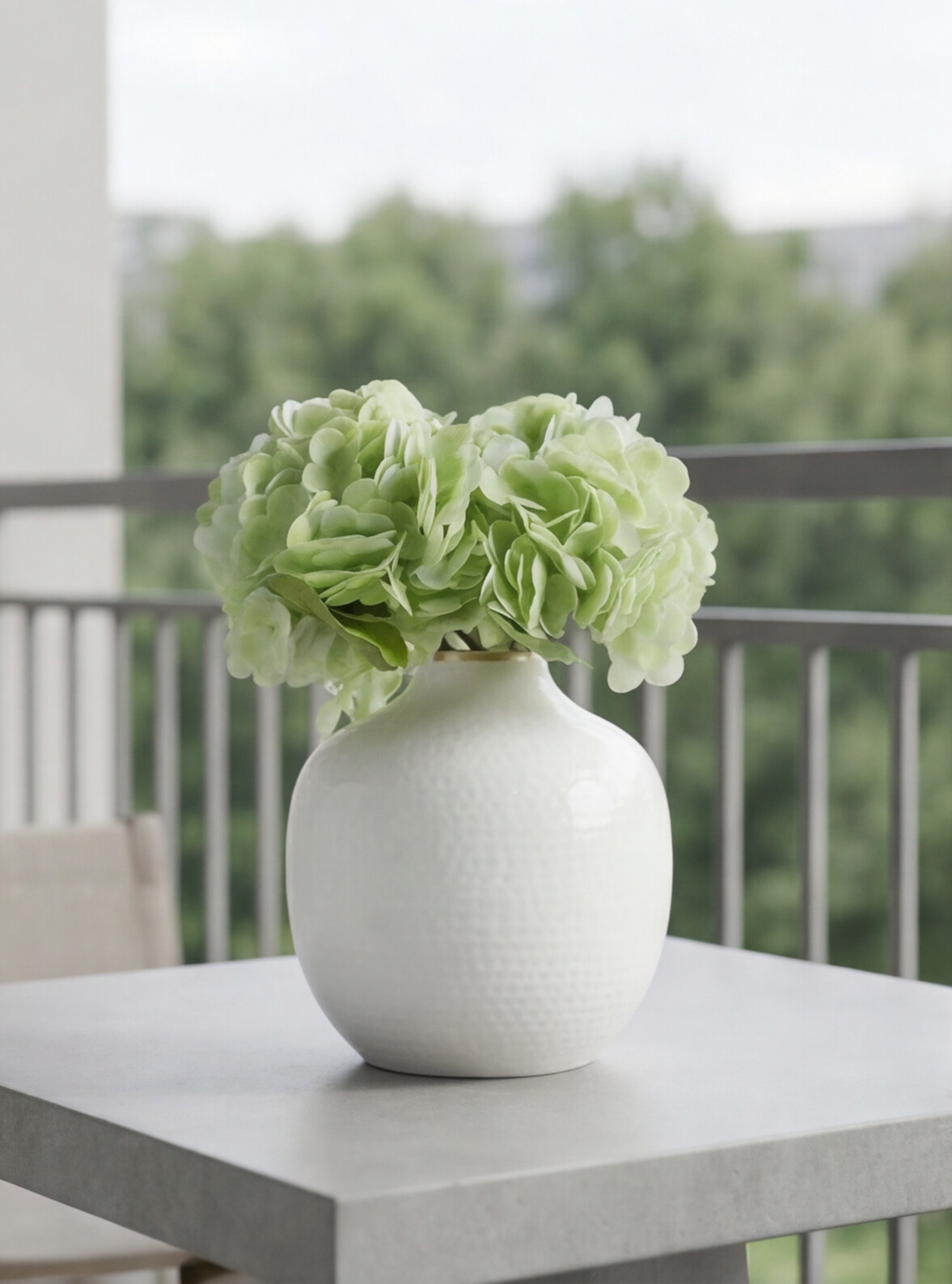 Artificial Hydrangea Flower Stems (Set of 2)