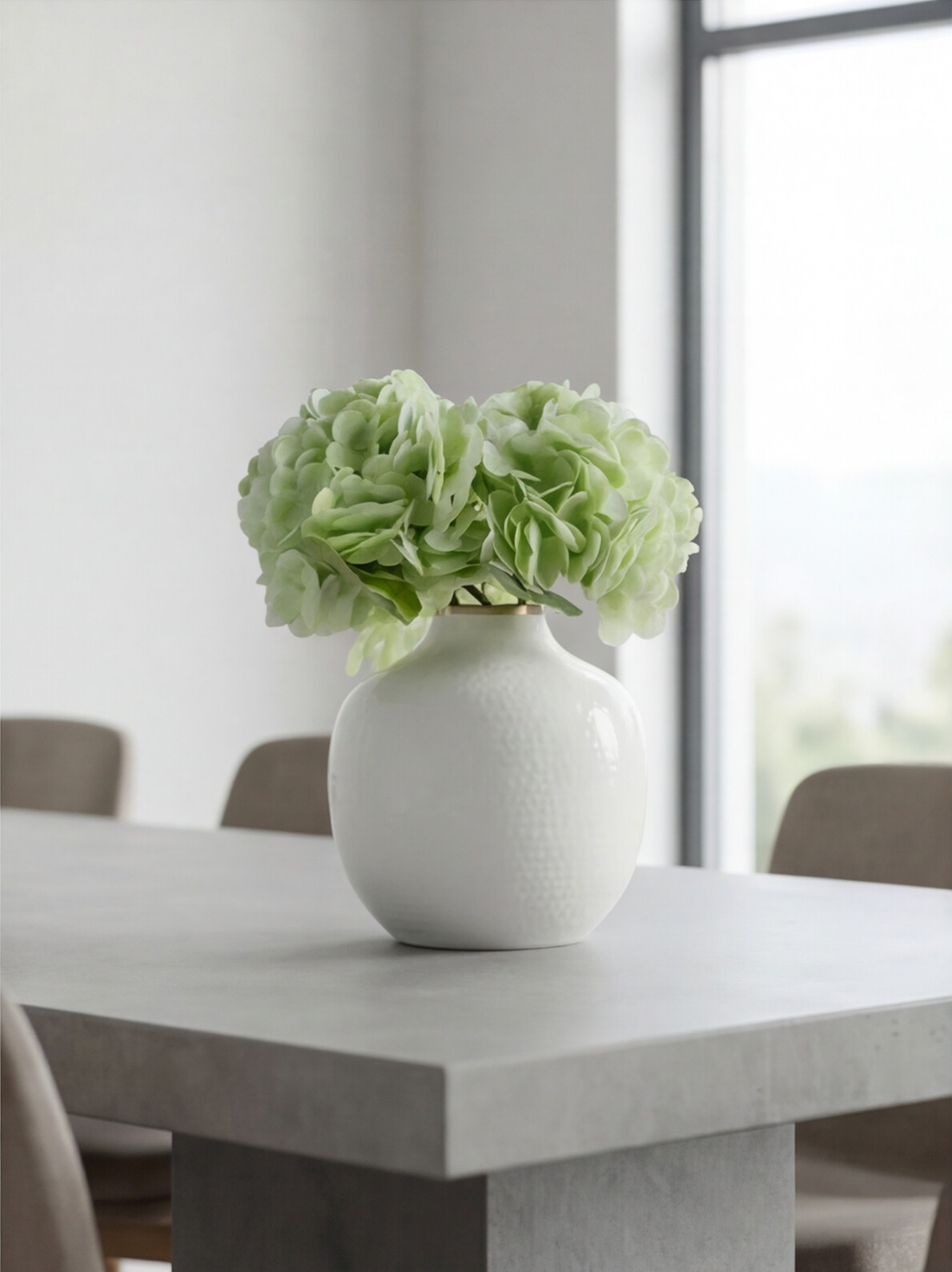 Artificial Hydrangea Flower Stems (Set of 2)