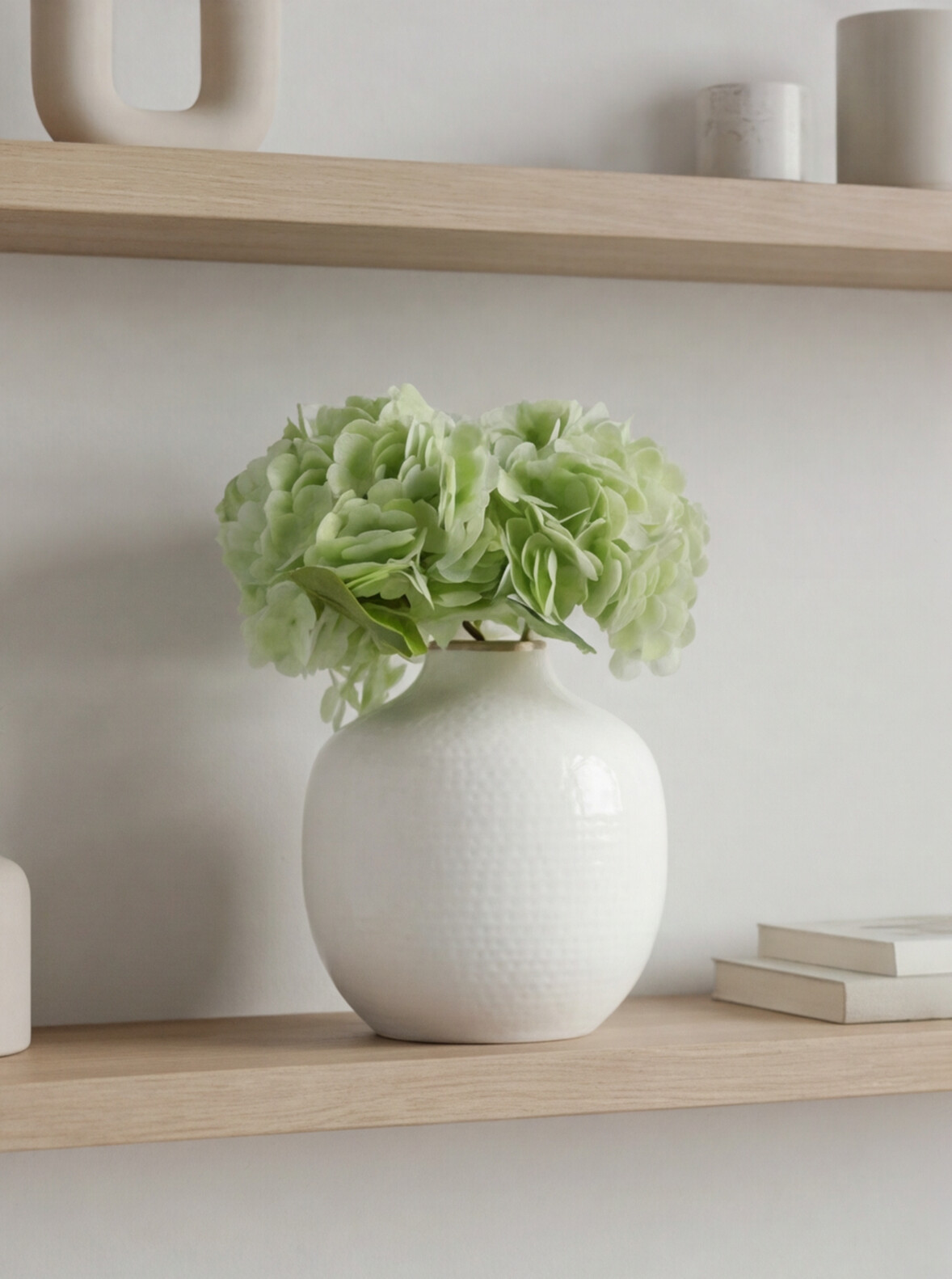 Artificial Hydrangea Flower Stems (Set of 2)
