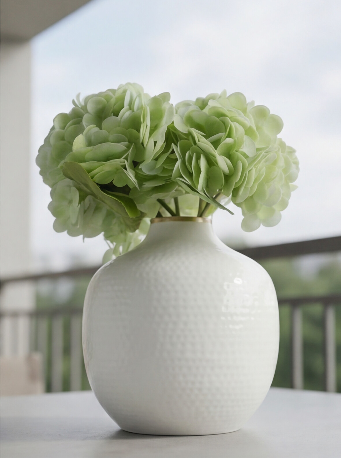 Artificial Hydrangea Flower Stems (Set of 2)