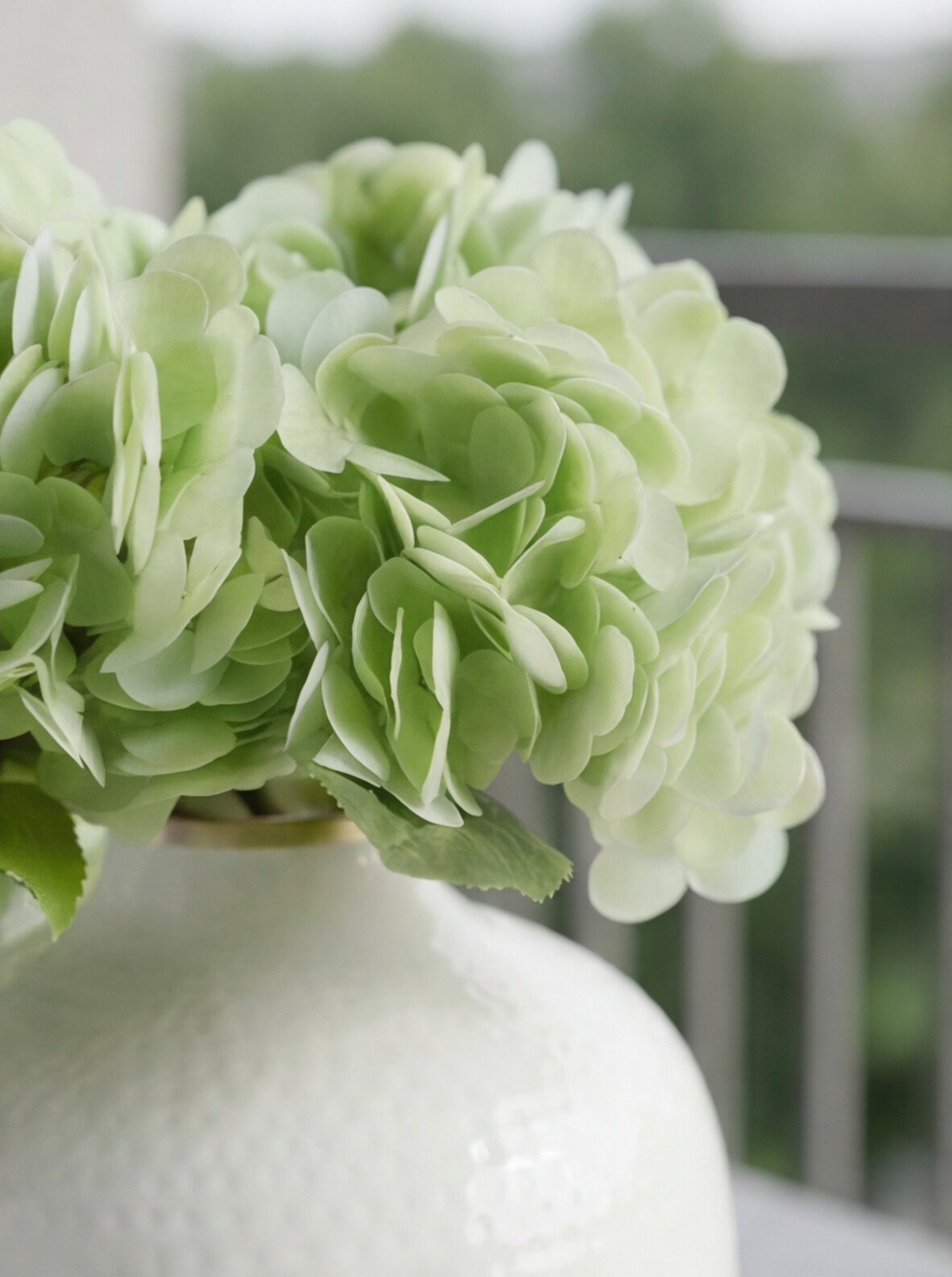 Artificial Hydrangea Flower Stems (Set of 2)