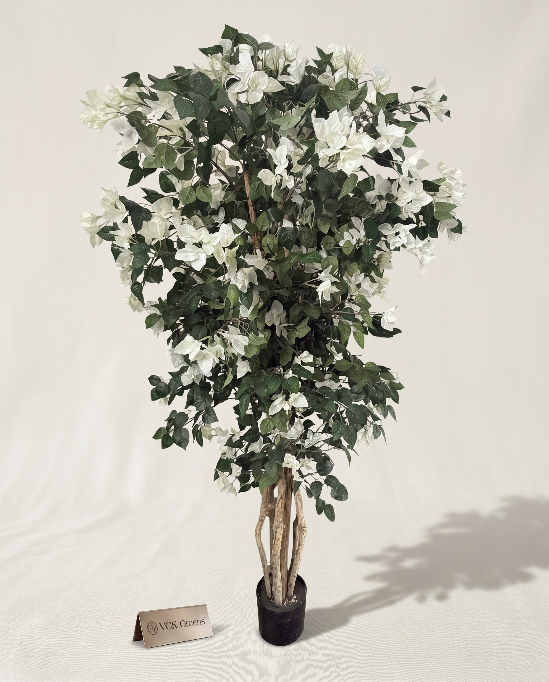 Artificial Lush White Bougainvillea Tree 6ft