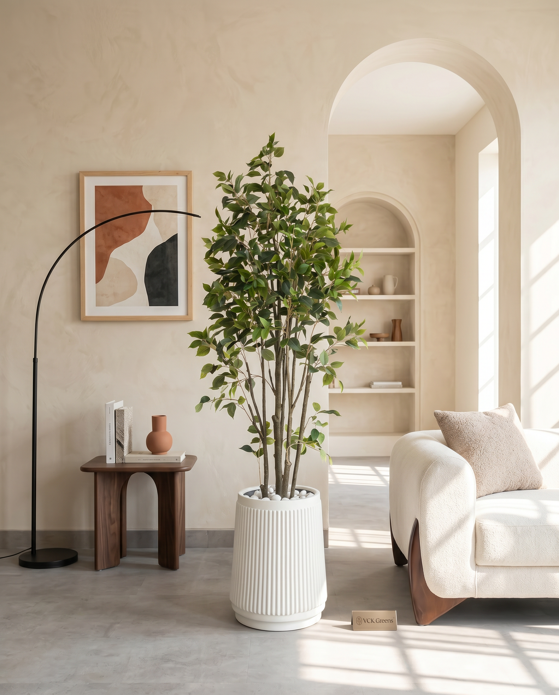 Artificial Faux Ficus Tree 6ft