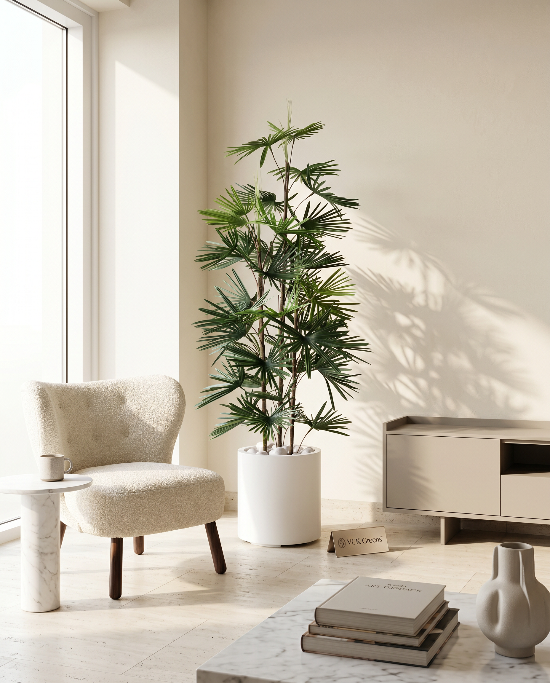 Artificial Fortune Palm Tree 6ft