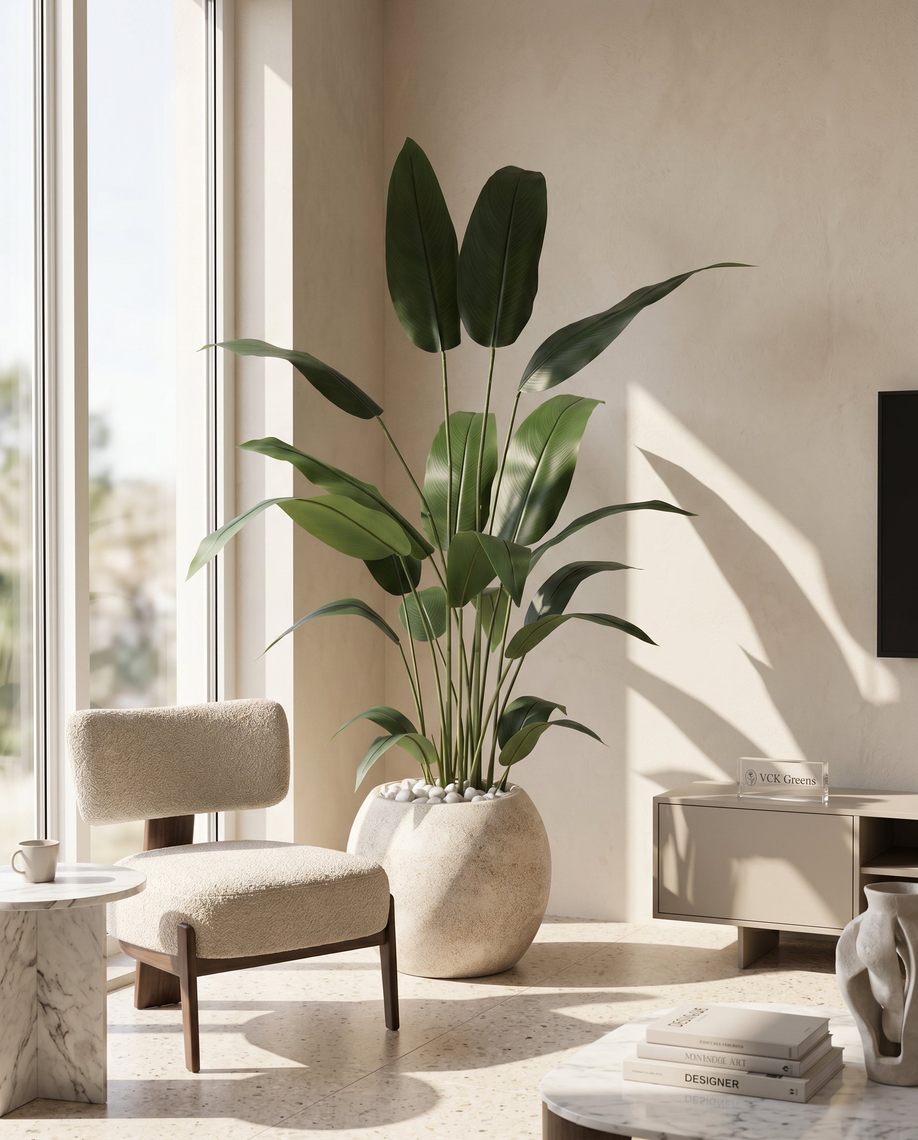 Artificial Bird of Paradise Plant 5.3ft