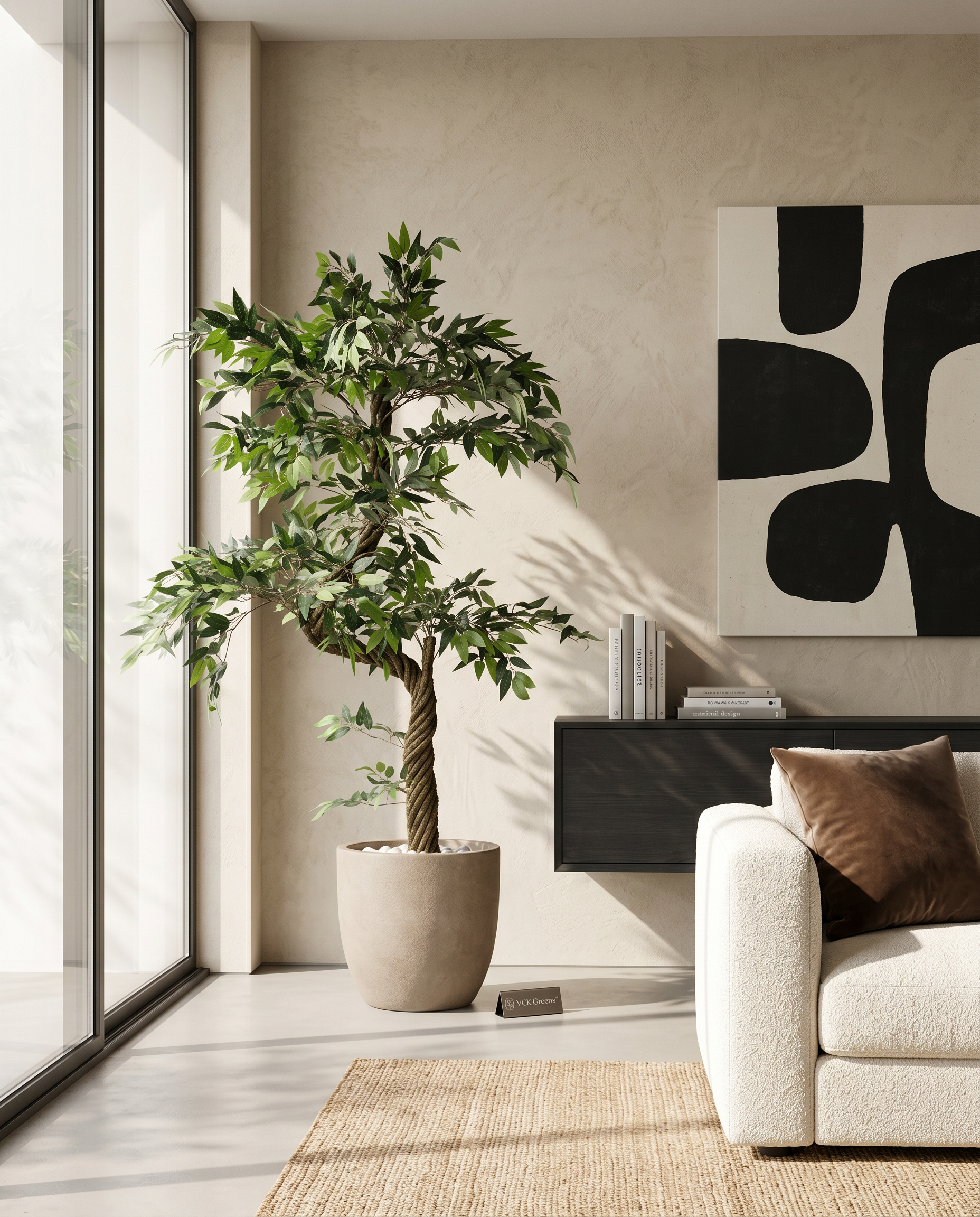 Artificial Eucalyptus Tree 5.5ft