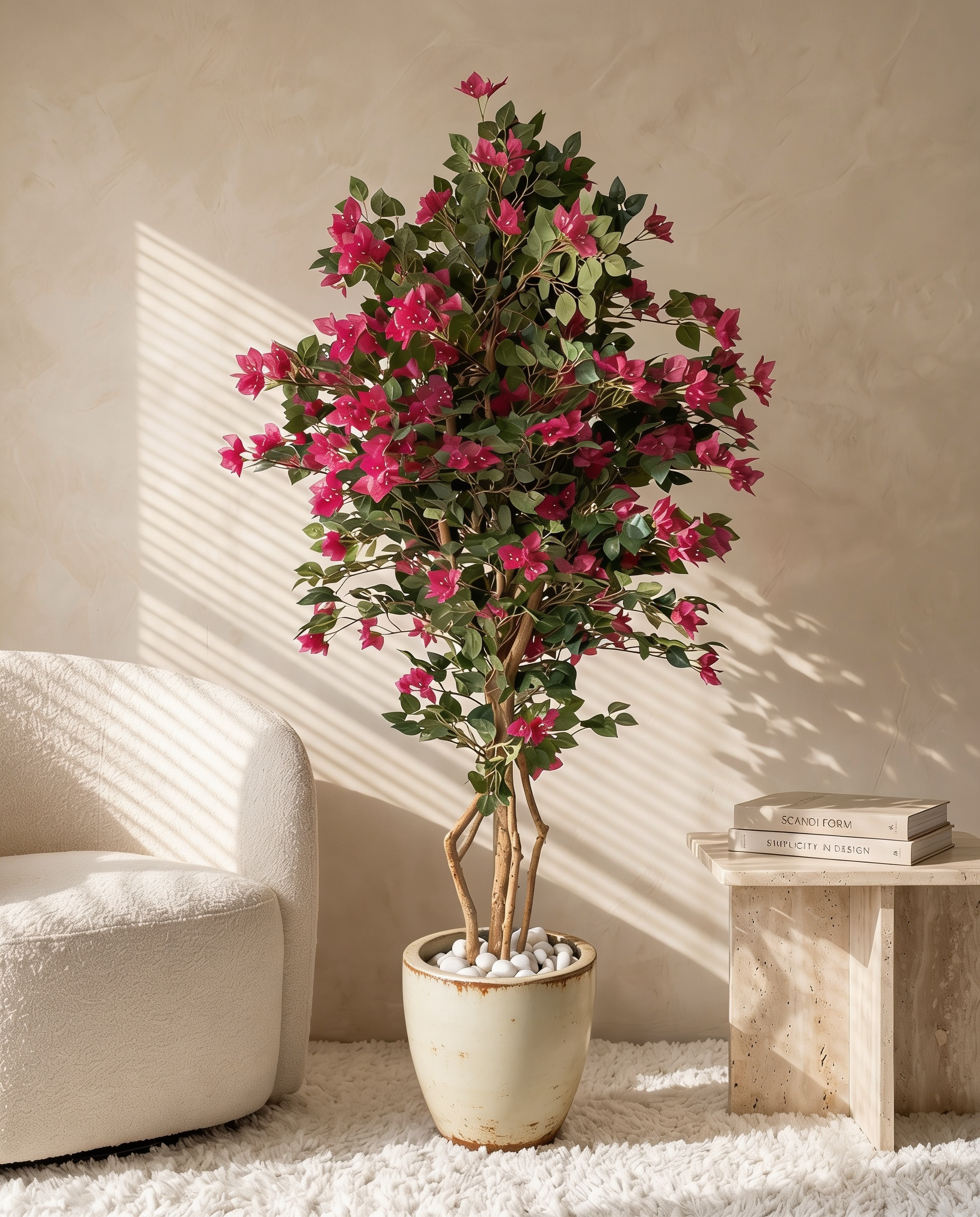 Artificial Lush Pink Bougainvillea Tree 6ft
