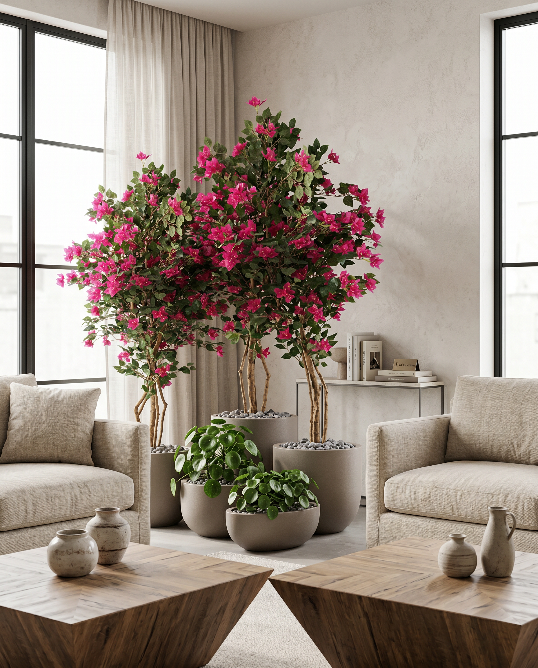 Artificial Lush Pink Bougainvillea Tree 6ft