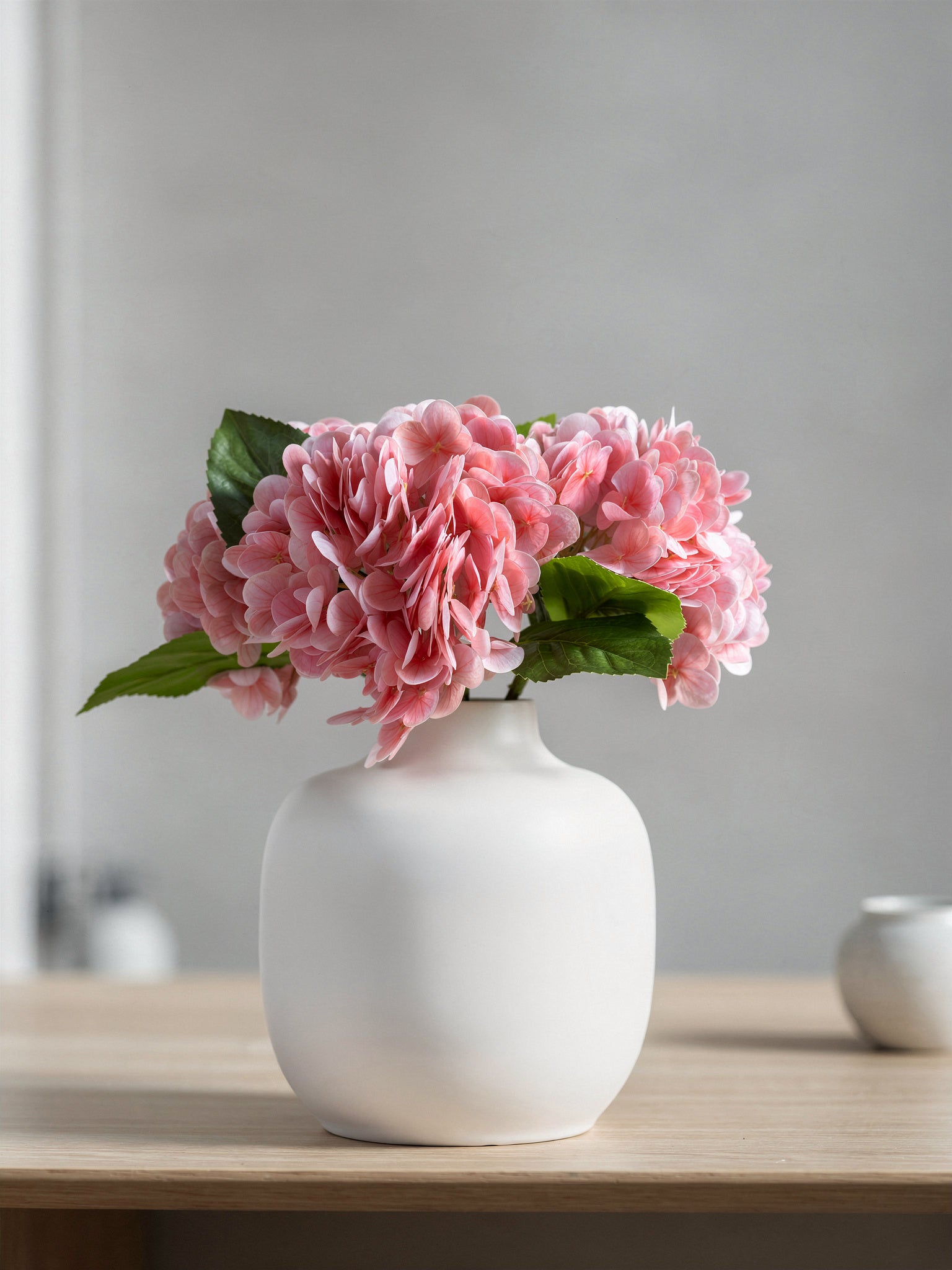 Artificial Hydrangea Flower Stems (Set of 2)