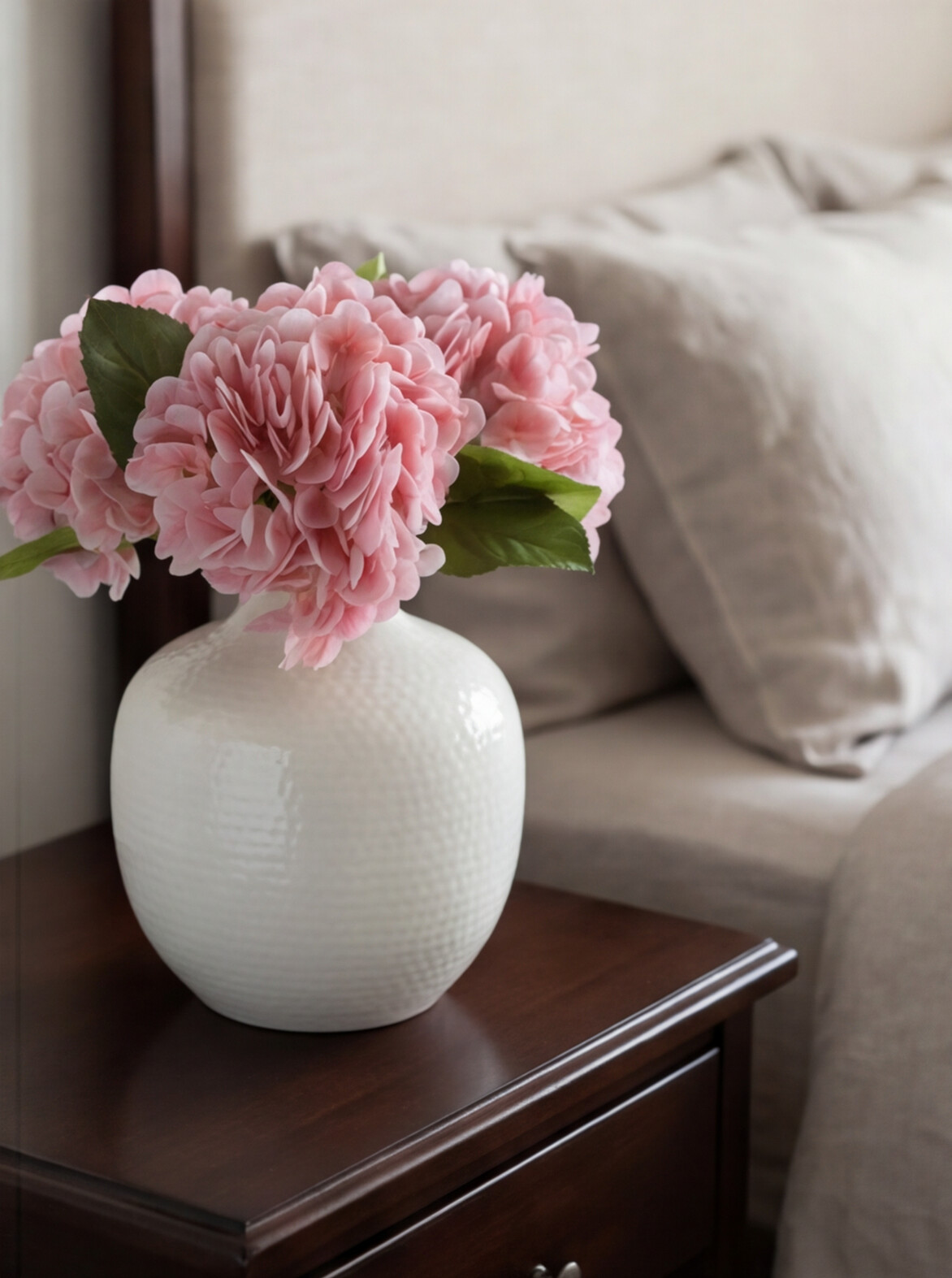 Artificial Hydrangea Flower Stems (Set of 2)