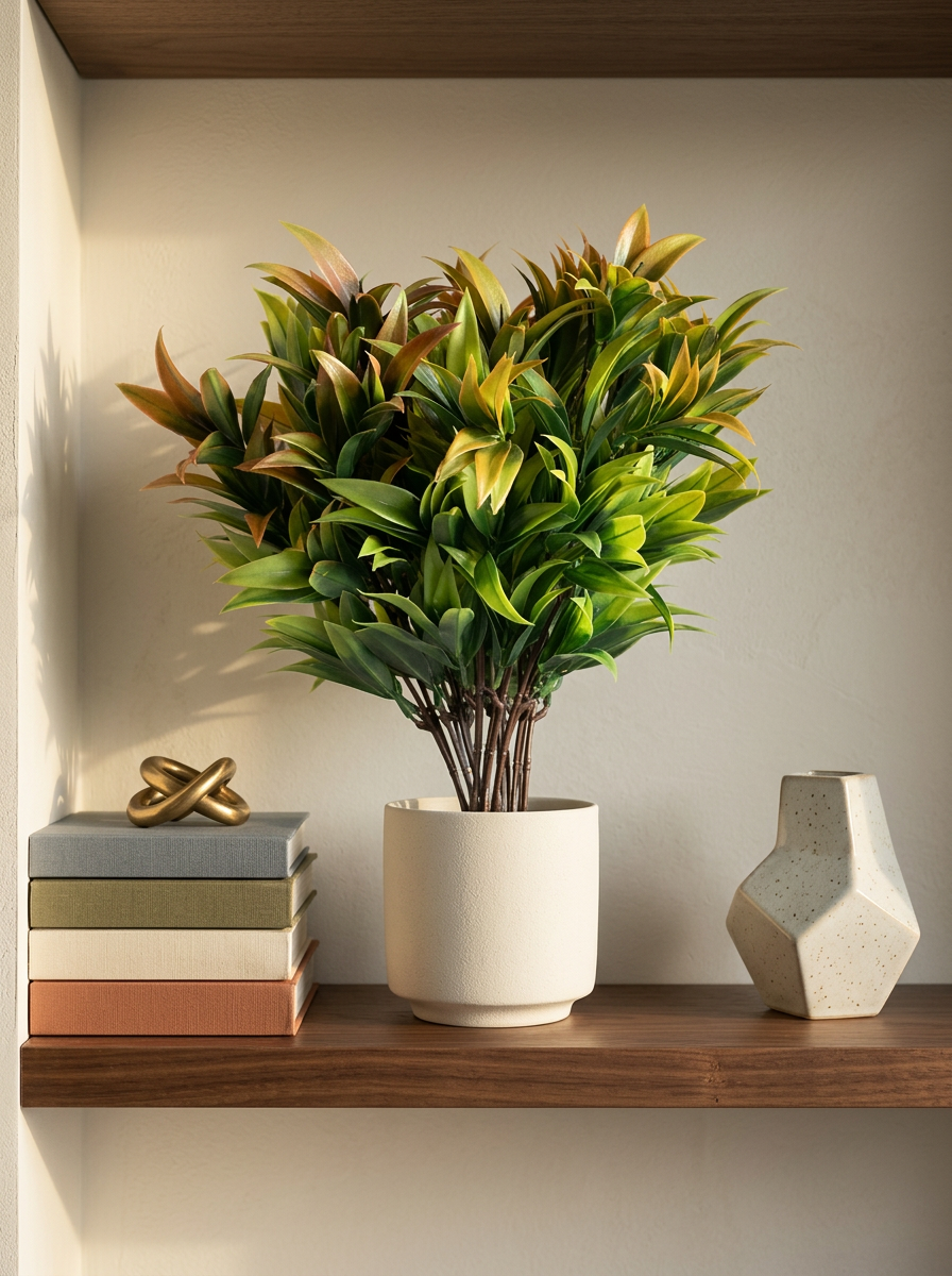 Artificial Yucca Leaf Bunches (Set of 2)
