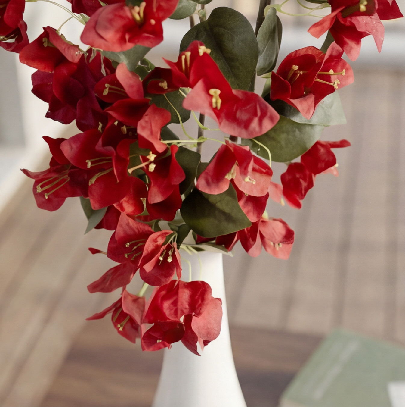 Artificial Bougainvillea Flower Stick 76cm (Set of 3)