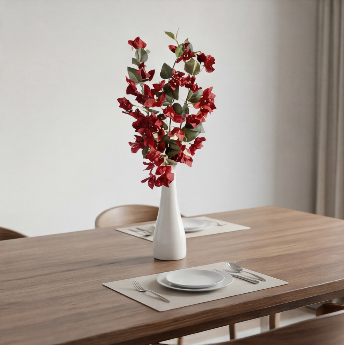 Artificial Bougainvillea Flower Stick 76cm (Set of 3)