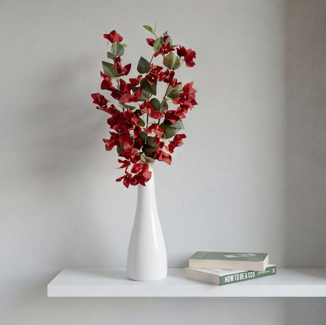 Artificial Bougainvillea Flower Stick 76cm (Set of 3)