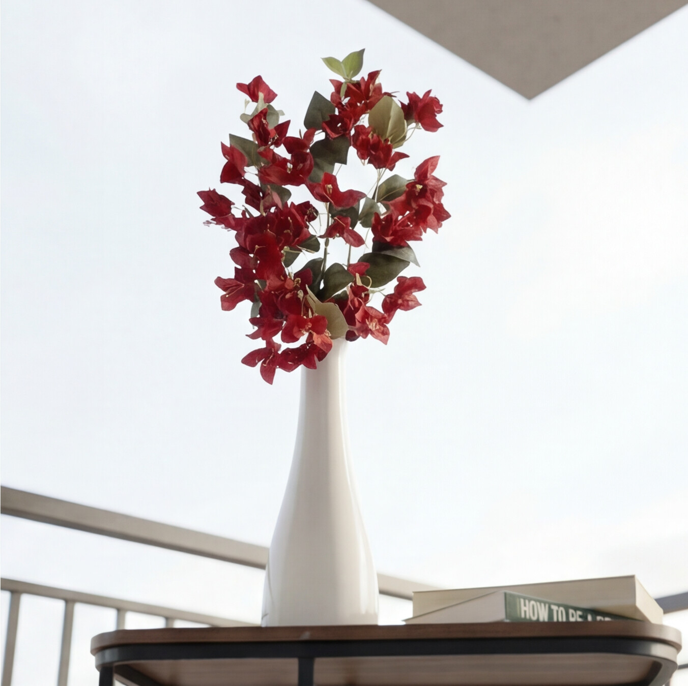 Artificial Bougainvillea Flower Stick 76cm (Set of 3)