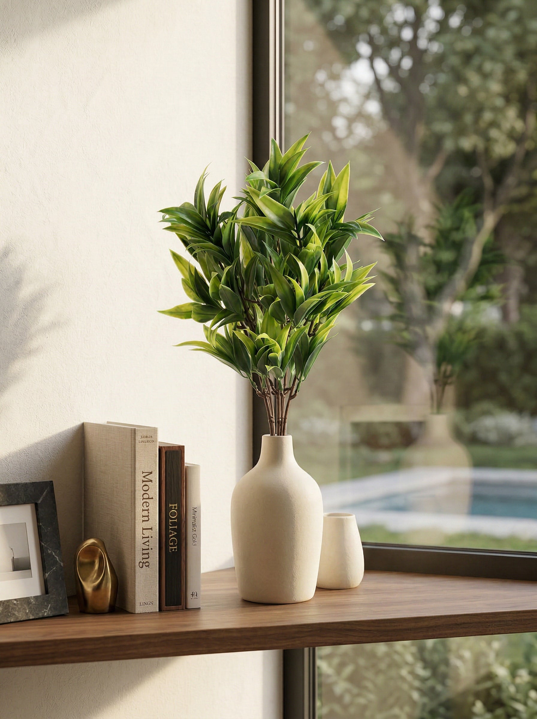 Artificial Yucca Leaf Bunches (Set of 2)