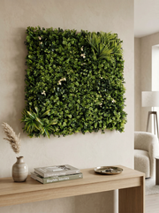 Artificial White Fillers B UV Vertical Wall Panel (1mtrX1mtr,10.76sqft)