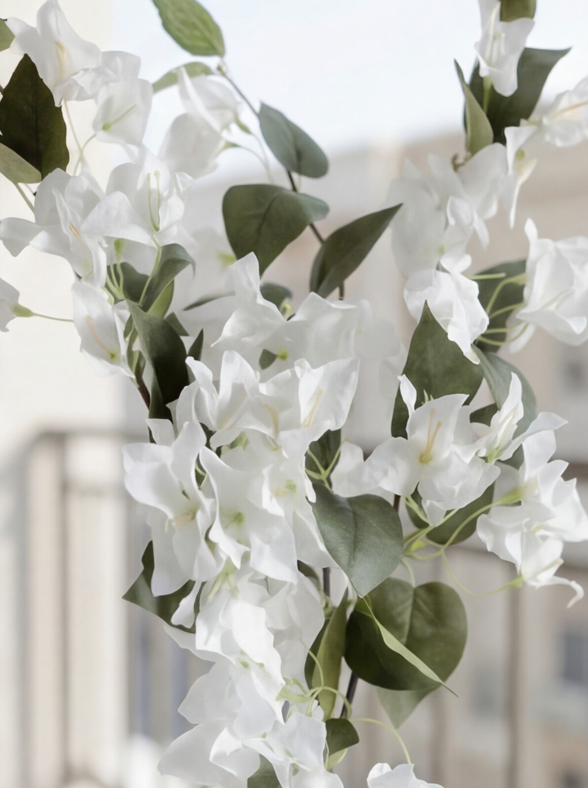 Artificial Bougainvillea Flower Stick 76cm (Set of 3)