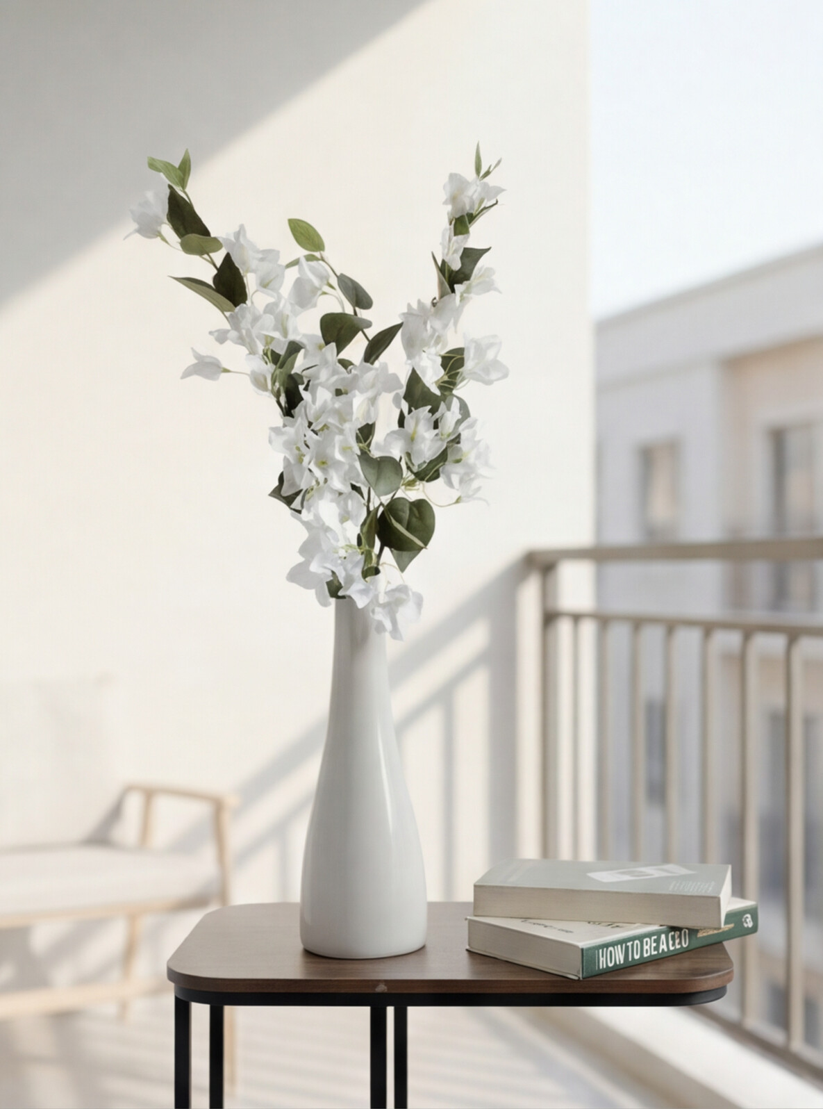 Artificial Bougainvillea Flower Stick 76cm (Set of 3)