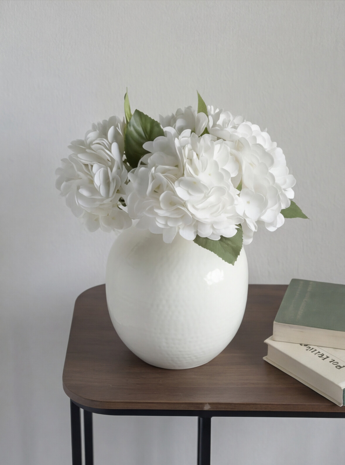 Artificial Hydrangea Flower Stems (Set of 2)