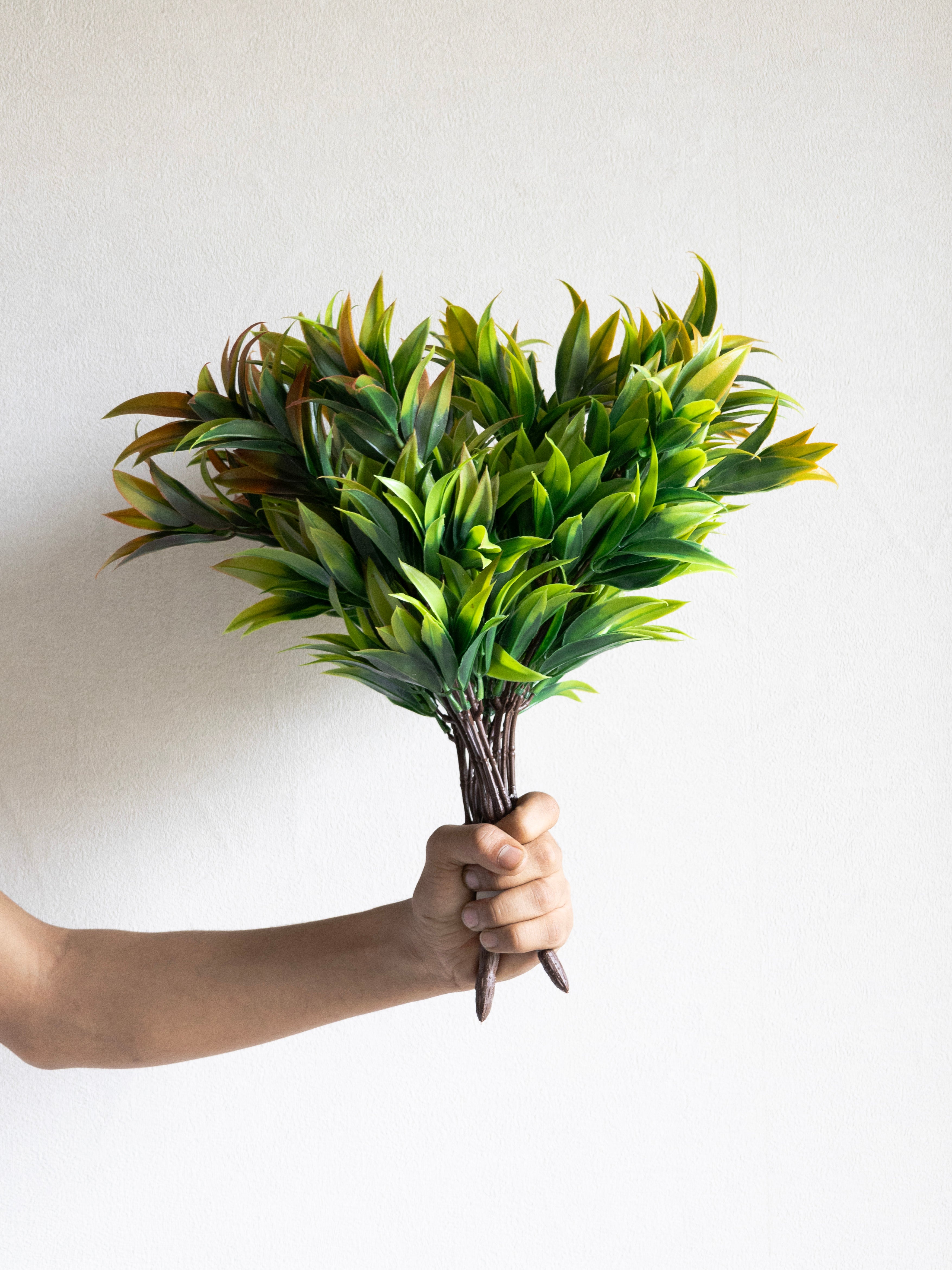Artificial Yucca Leaf Bunches (Set of 2)