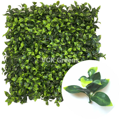 Artificial Green Leaves Wall Garden Panels (50X50cm,Pack of 3pc)