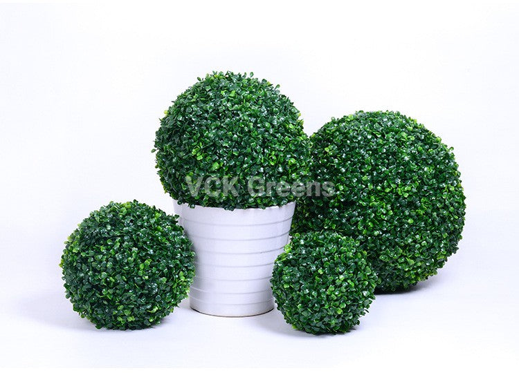 artificial hanging topiary balls