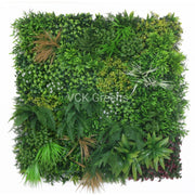 Artificial Amazon Shrubs Green Wall Mat (1mtr X 1mtr, 10.76sqft)